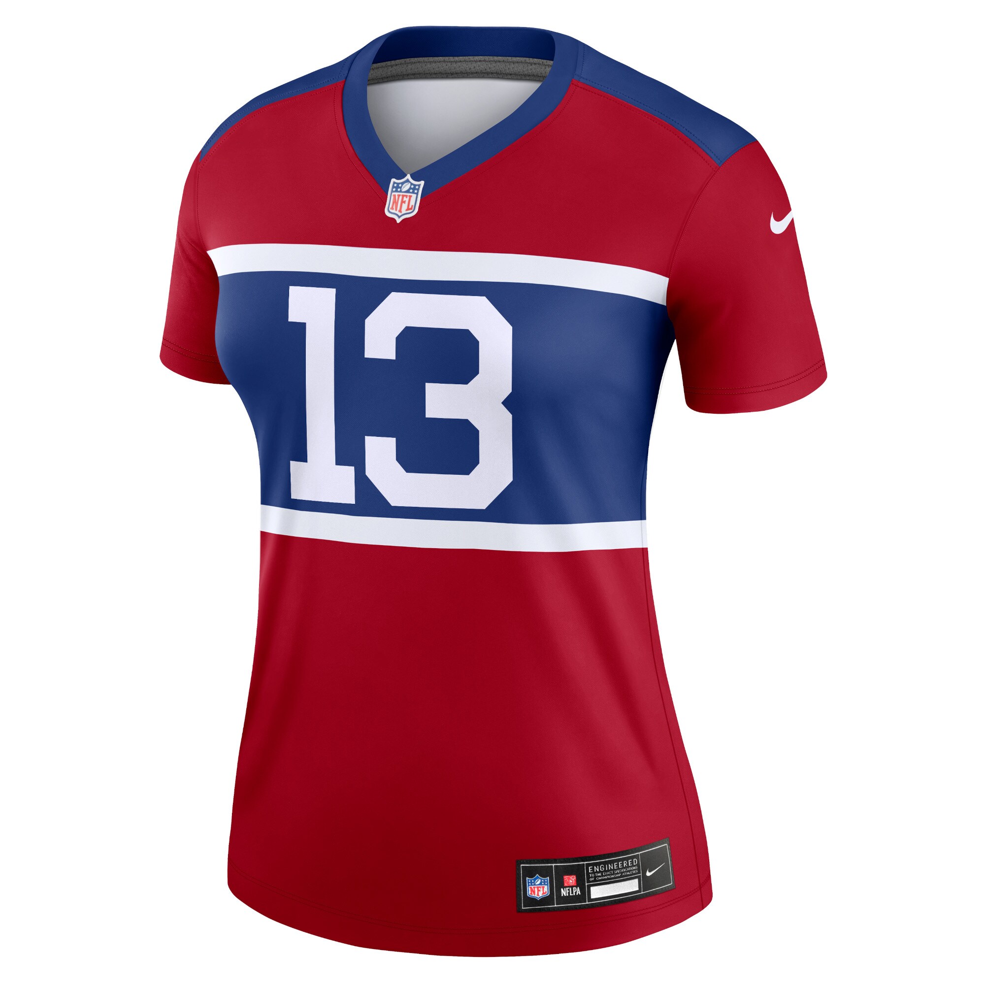 Women's New York Giants Jalin Hyatt Red Alternate Legend Player Performance Top JS3714 nicesnker - Image 2