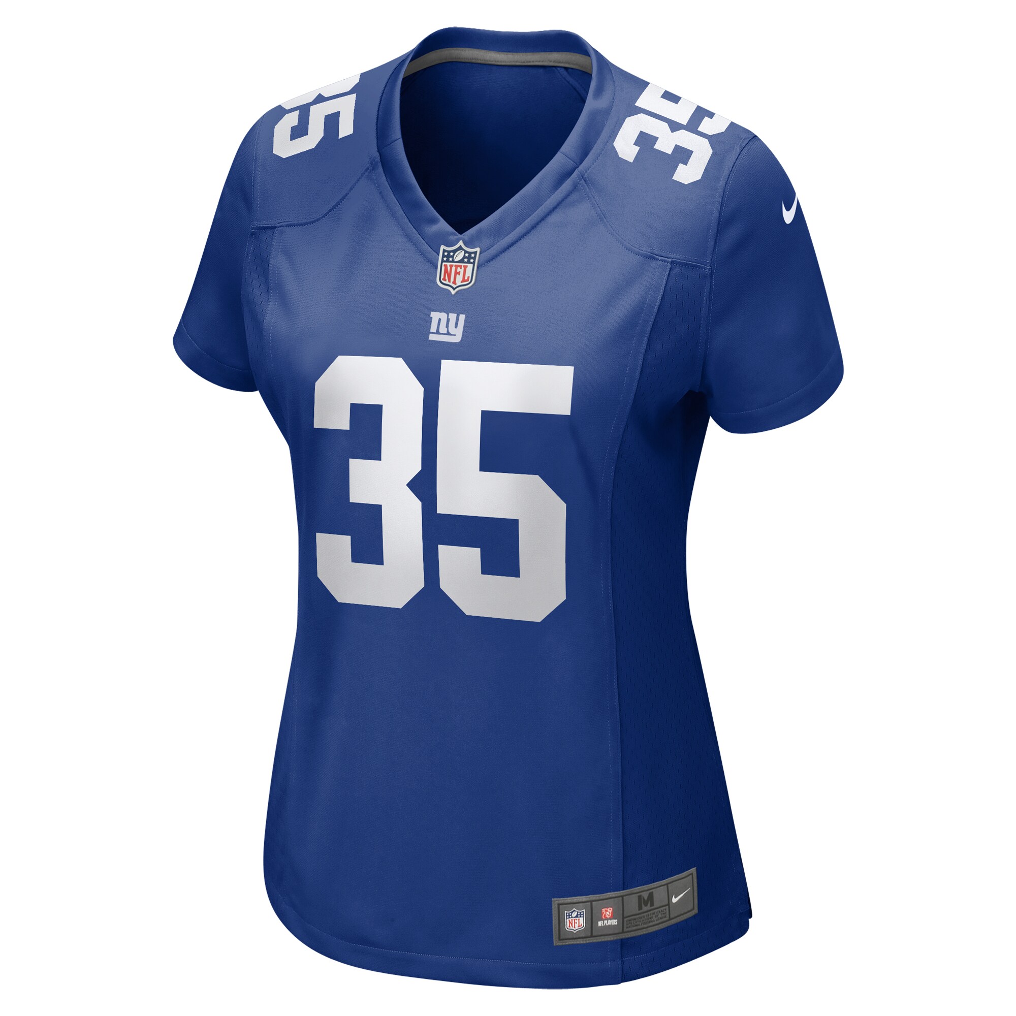 Women's New York Giants Jashaun Corbin Royal Team Game Jersey JS4398 nicesnker - Image 2