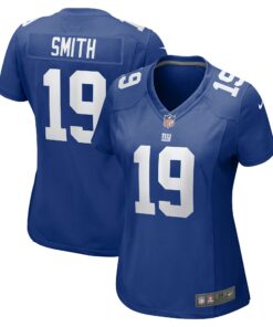 Women's New York Giants Jeff Smith Royal Women's All Player Jersey JS5865 nicesnker