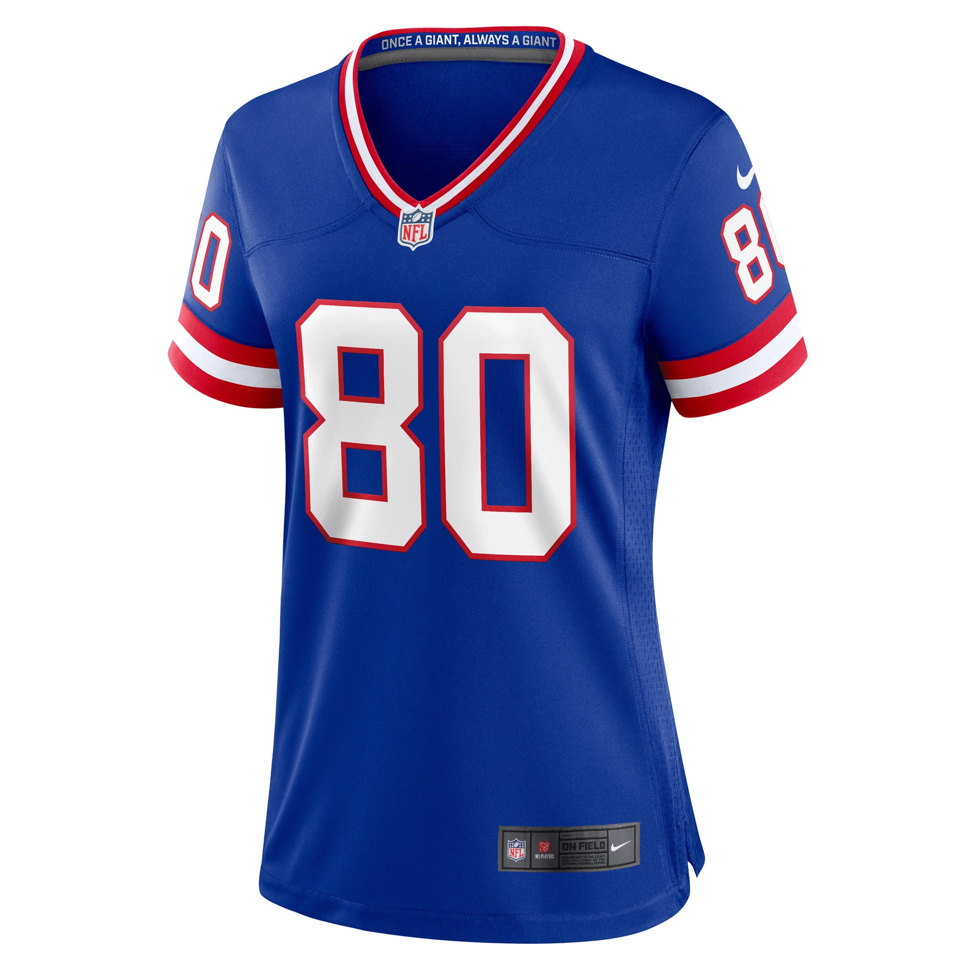 Women's New York Giants Jeremy Shockey Royal Classic Retired Player Game Jersey JS3240 nicesnker - Image 2