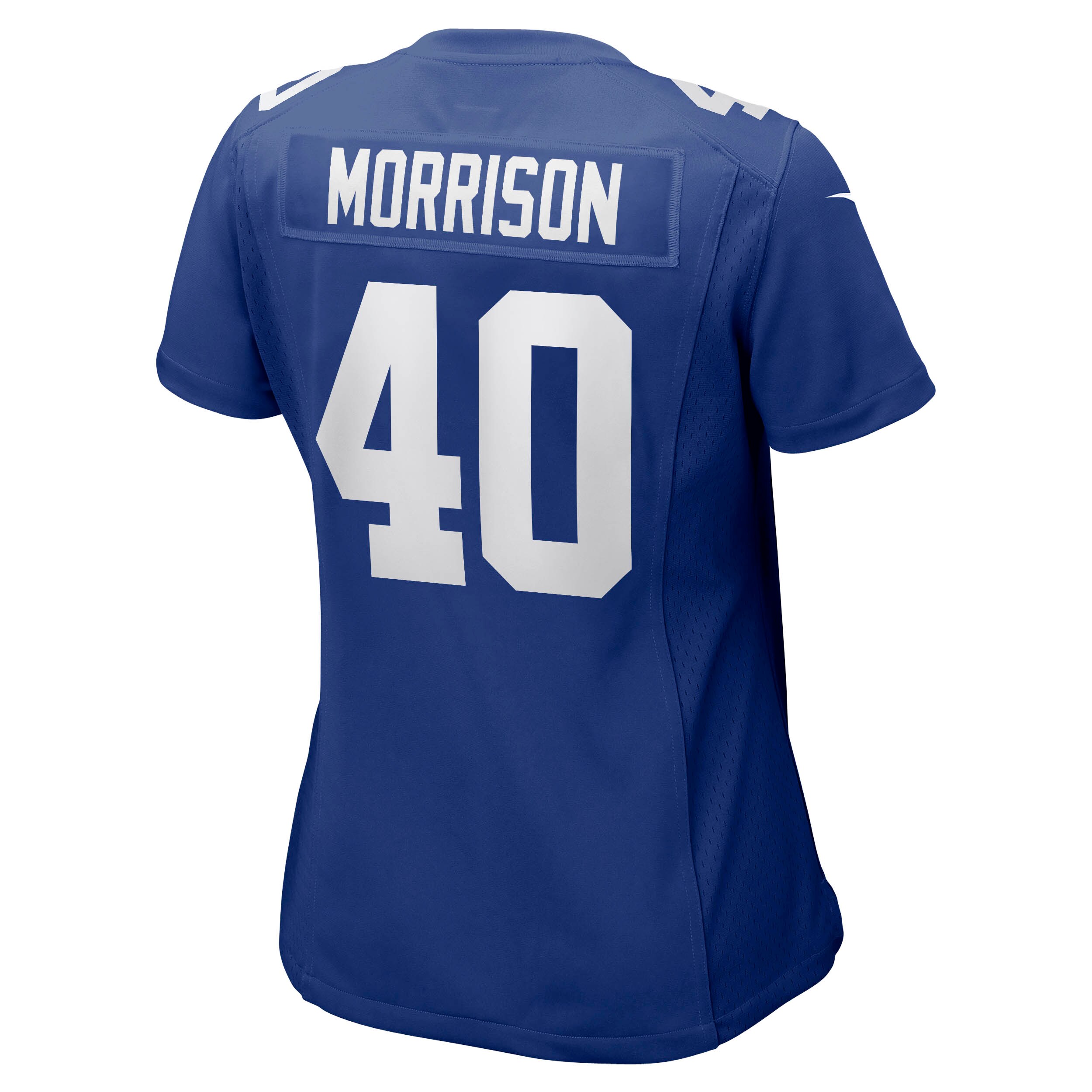Women's New York Giants Joe Morrison Royal Retired Player Jersey JS9565 nicesnker - Image 3