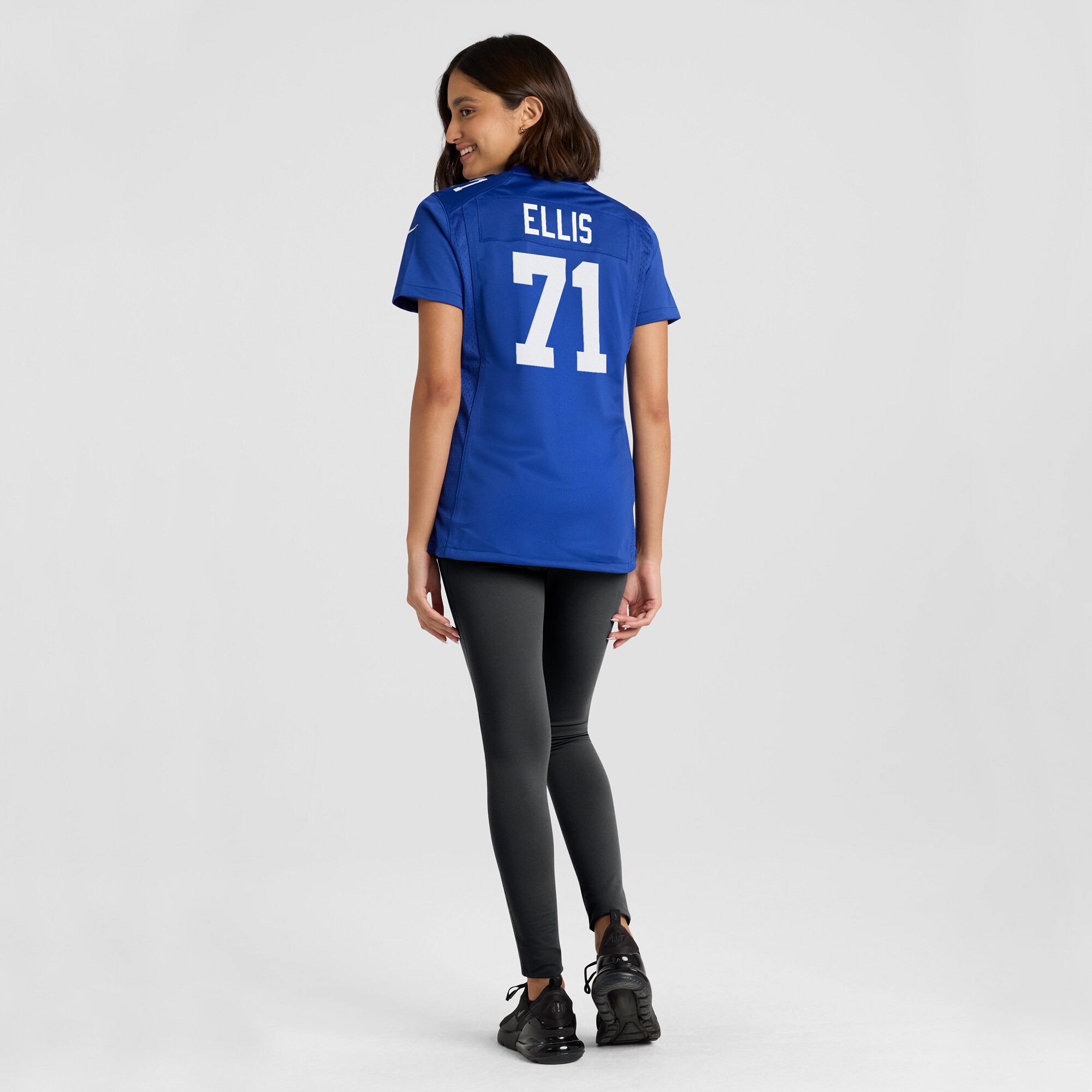 Women's New York Giants Justin Ellis Royal Game Player Jersey JS4362 nicesnker - Image 5