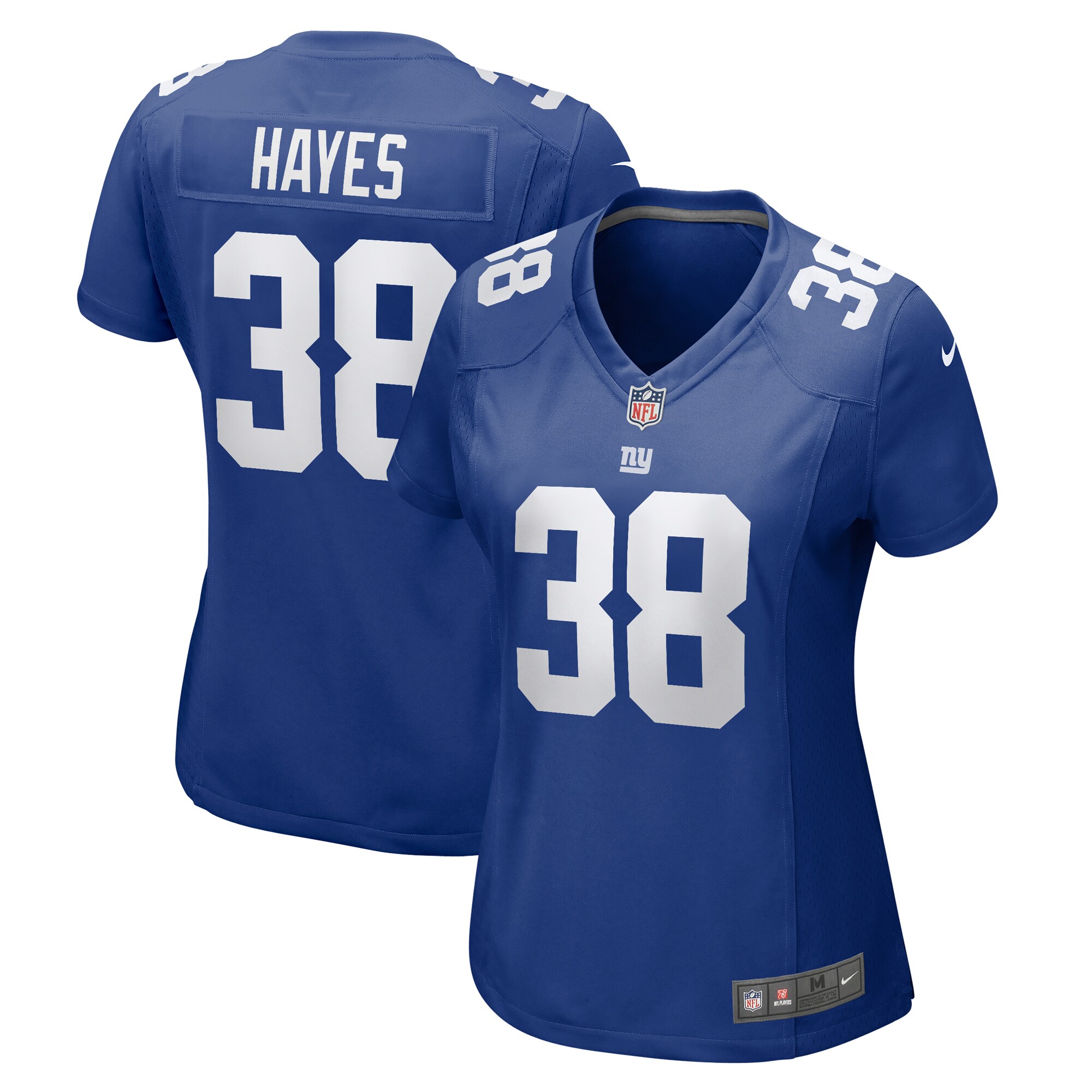 Women's New York Giants Kaleb Hayes Royal Game Jersey JS8402 nicesnker