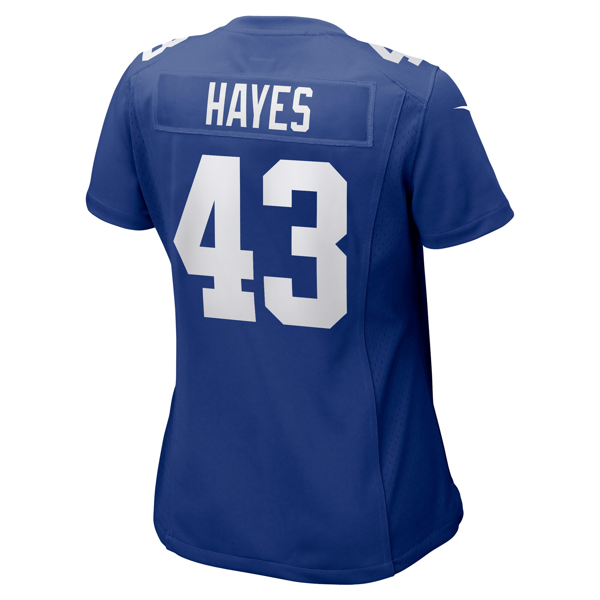 Women's New York Giants Kaleb Hayes Royal Team Game Jersey JS9282 nicesnker - Image 3