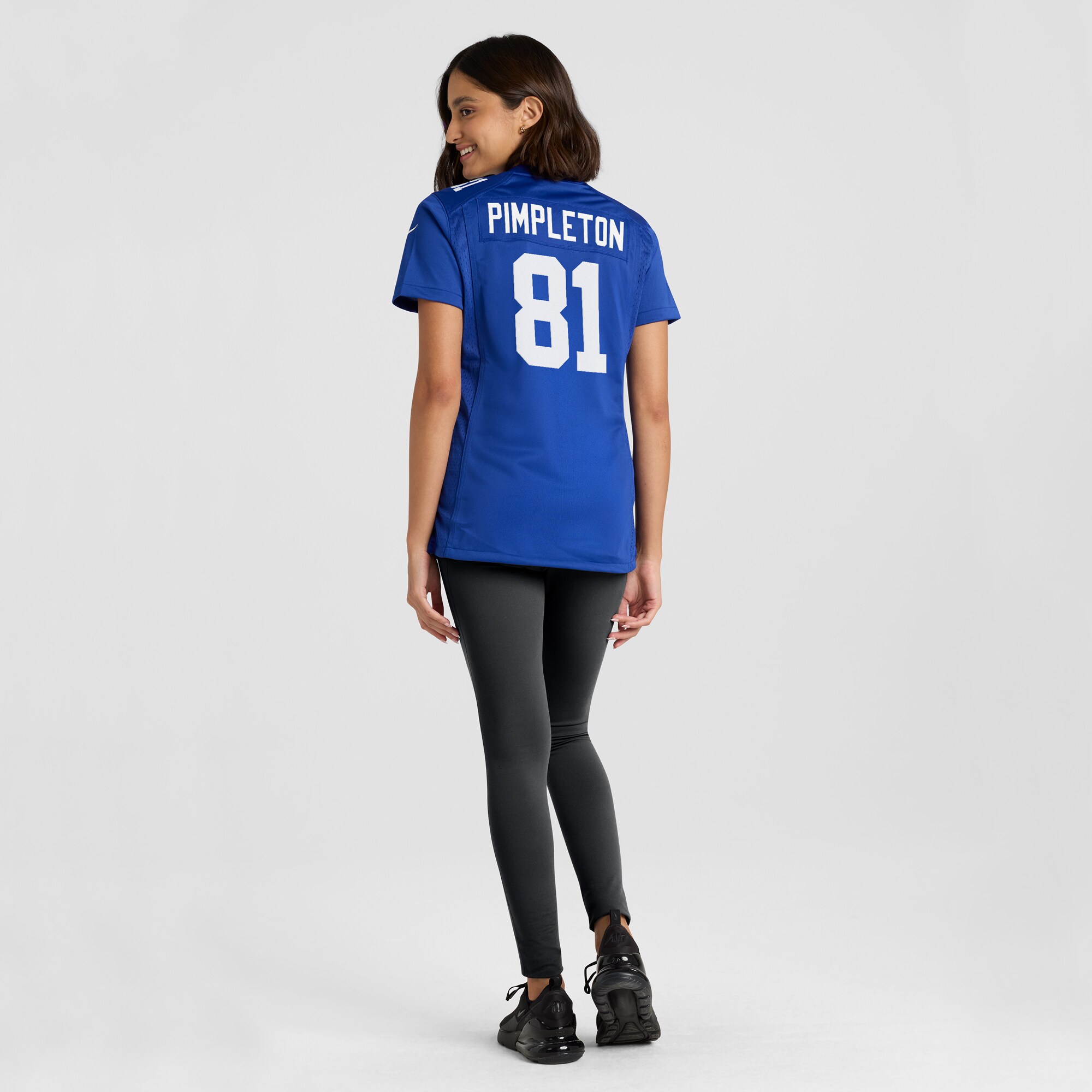 Women's New York Giants Kalil Pimpleton Royal Game Player Jersey JS5895 nicesnker - Image 5