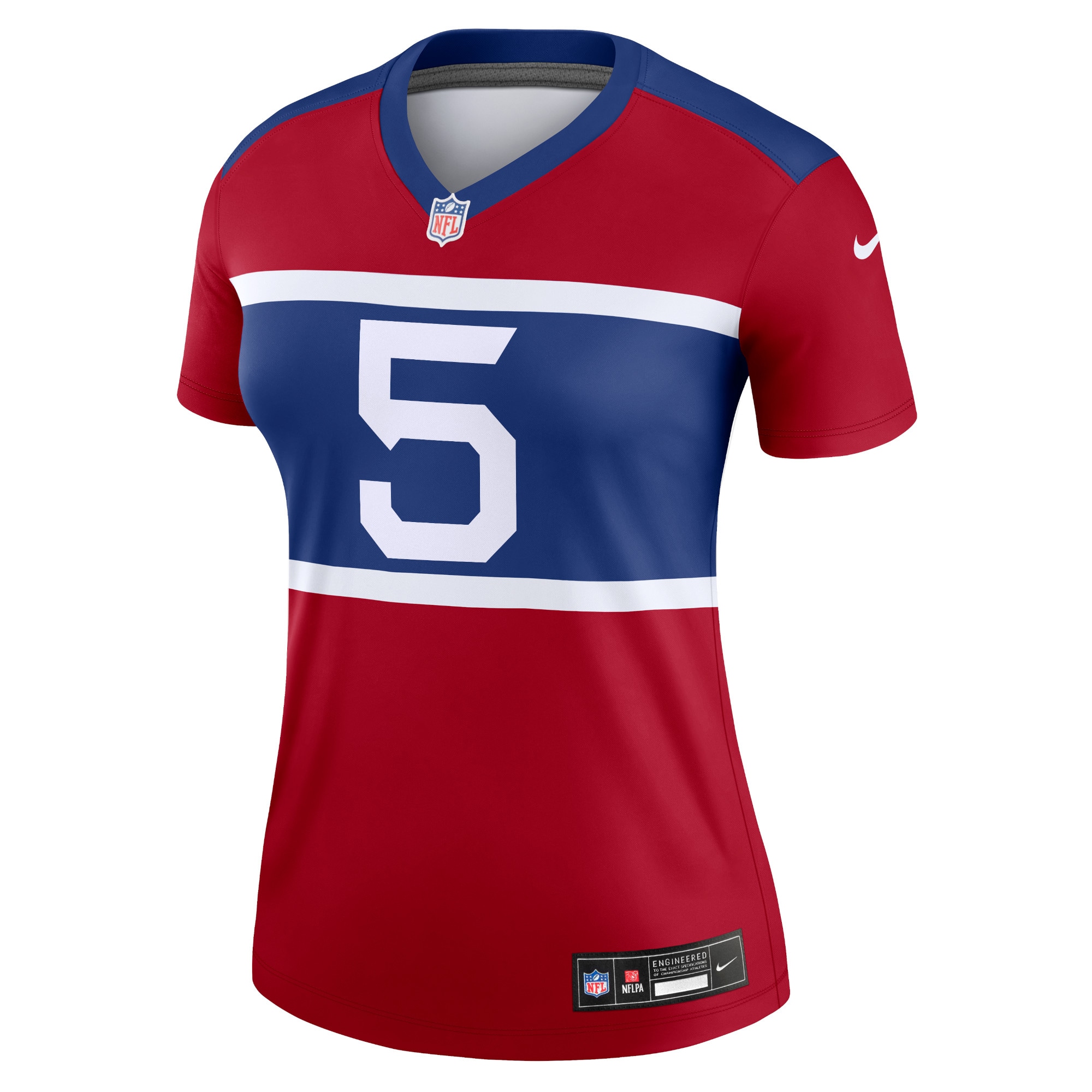Women's New York Giants Kayvon Thibodeaux Red Alternate Legend Player Performance Top JS9163 nicesnker - Image 2