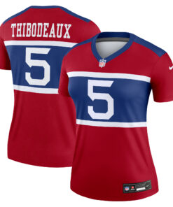 Women's New York Giants Kayvon Thibodeaux Red Alternate Legend Player Performance Top JS9163 nicesnker