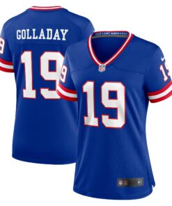 Women's New York Giants Kenny Golladay Royal Player Jersey JS9262 nicesnker