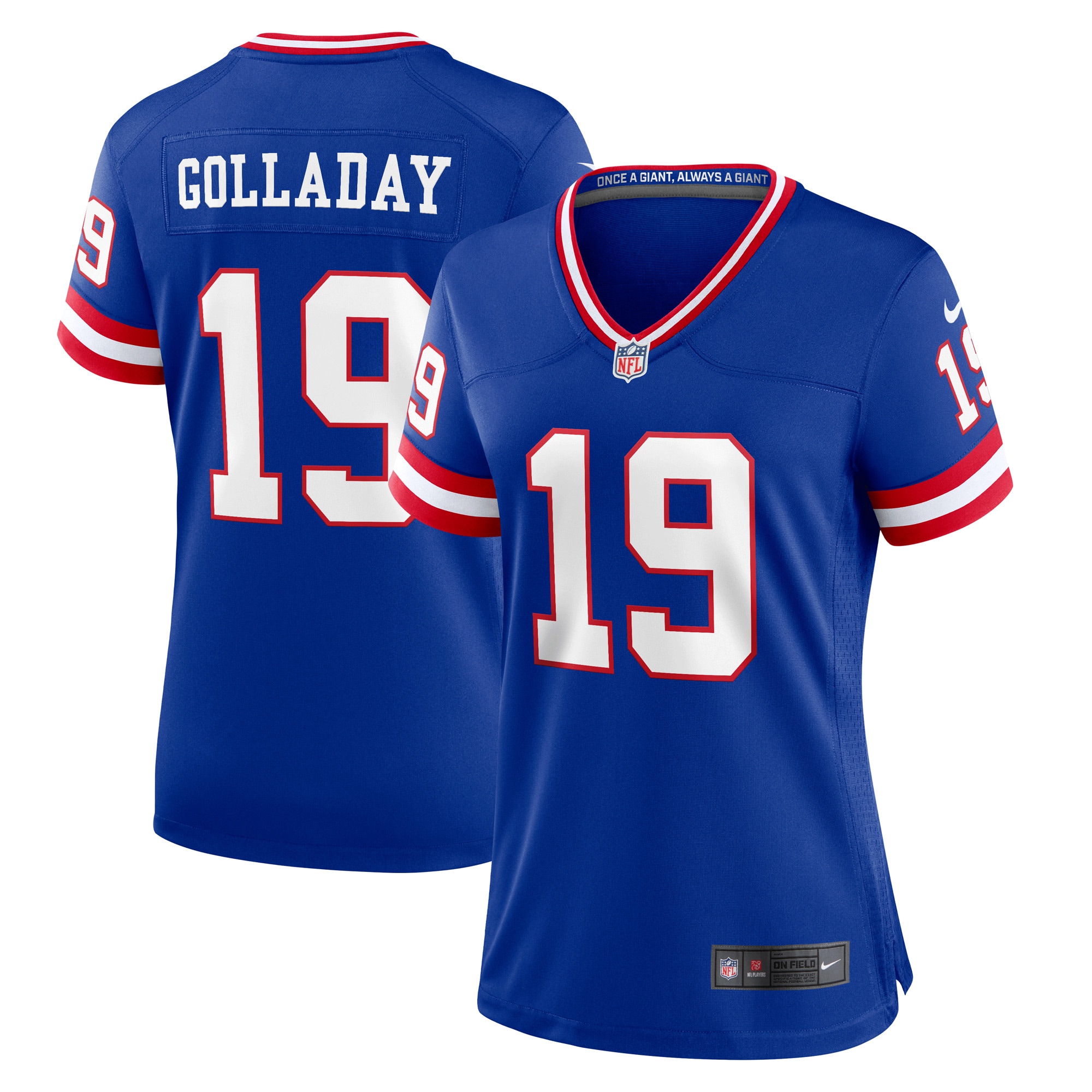 Women's New York Giants Kenny Golladay Royal Player Jersey JS9262 nicesnker