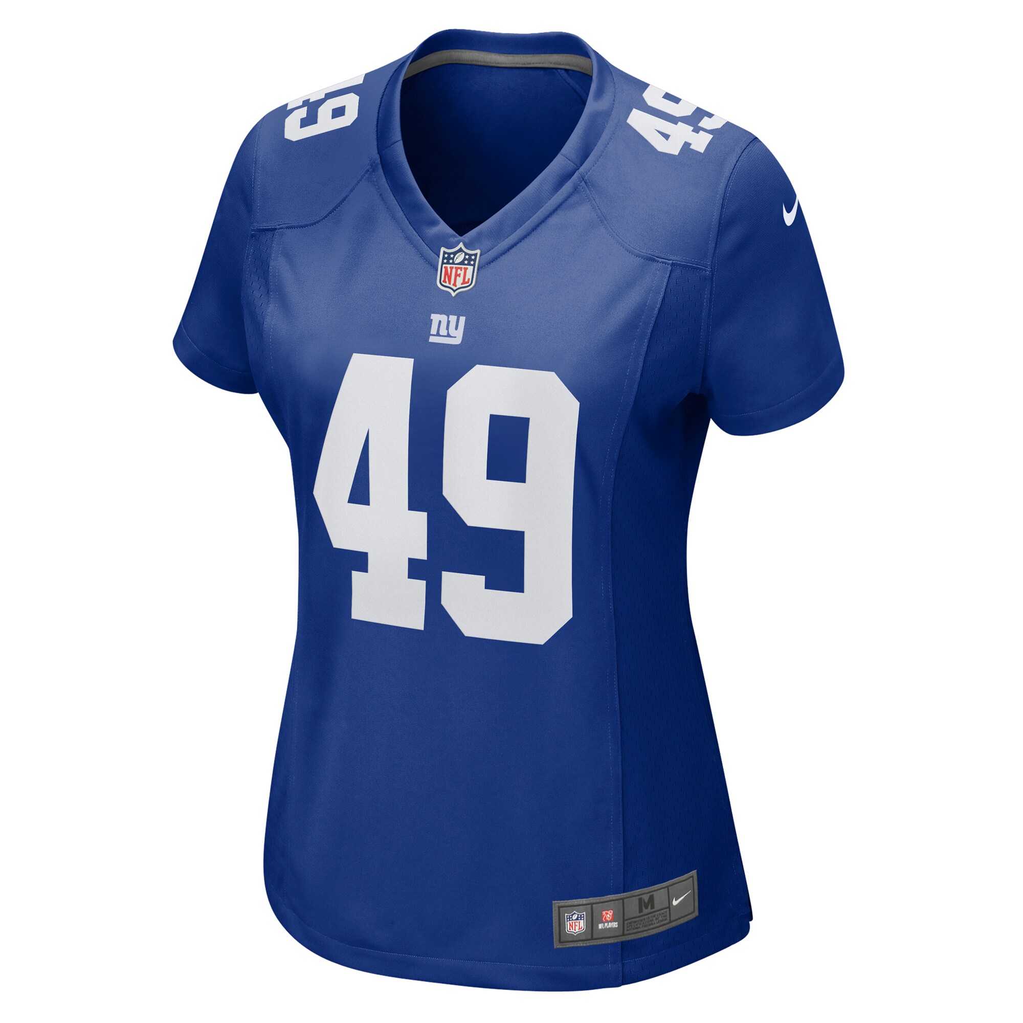 Women's New York Giants Matthew Adams Royal Game Jersey JS5037 nicesnker - Image 2