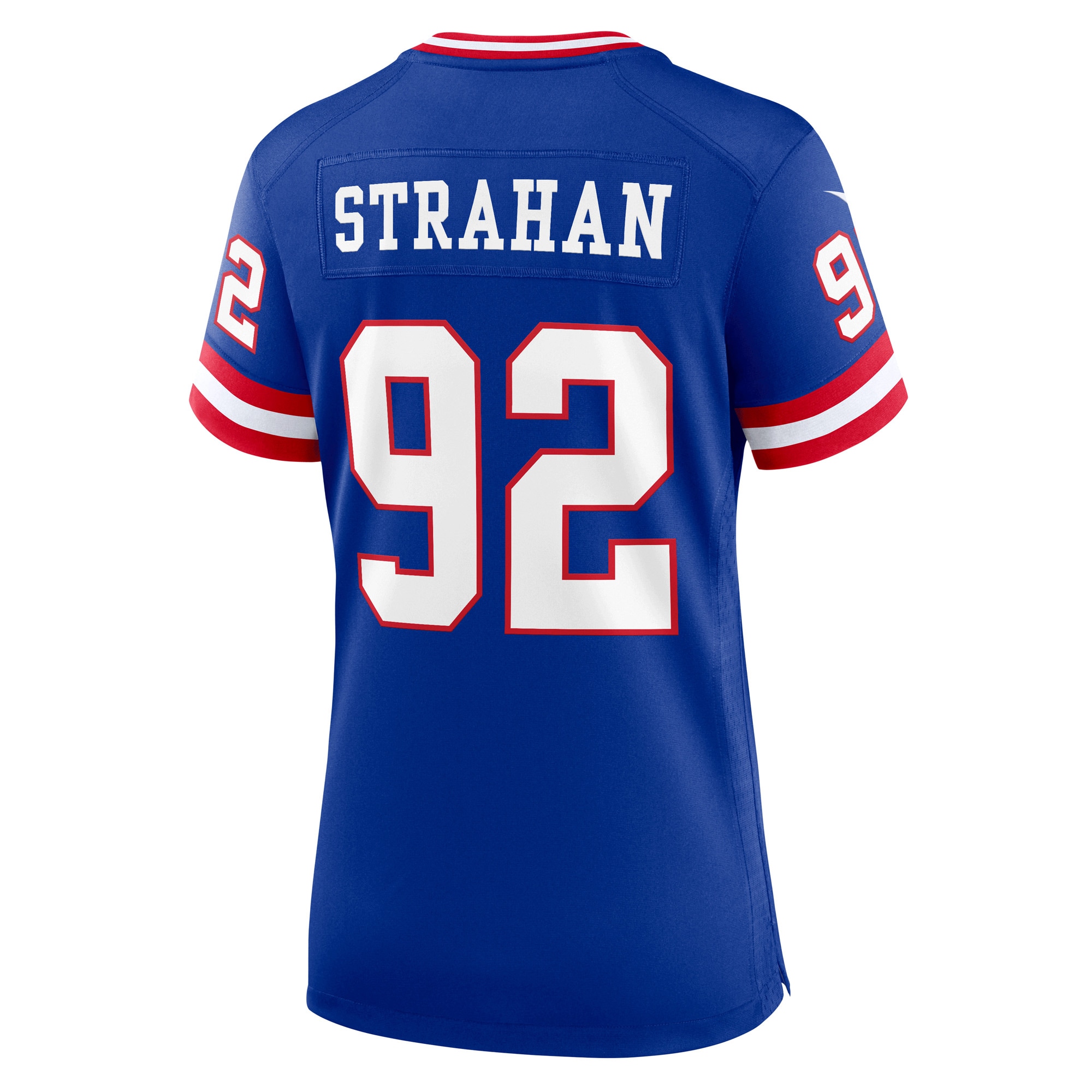 Women's New York Giants Michael Strahan Royal Classic Retired Player Game Jersey JS1783 nicesnker - Image 3