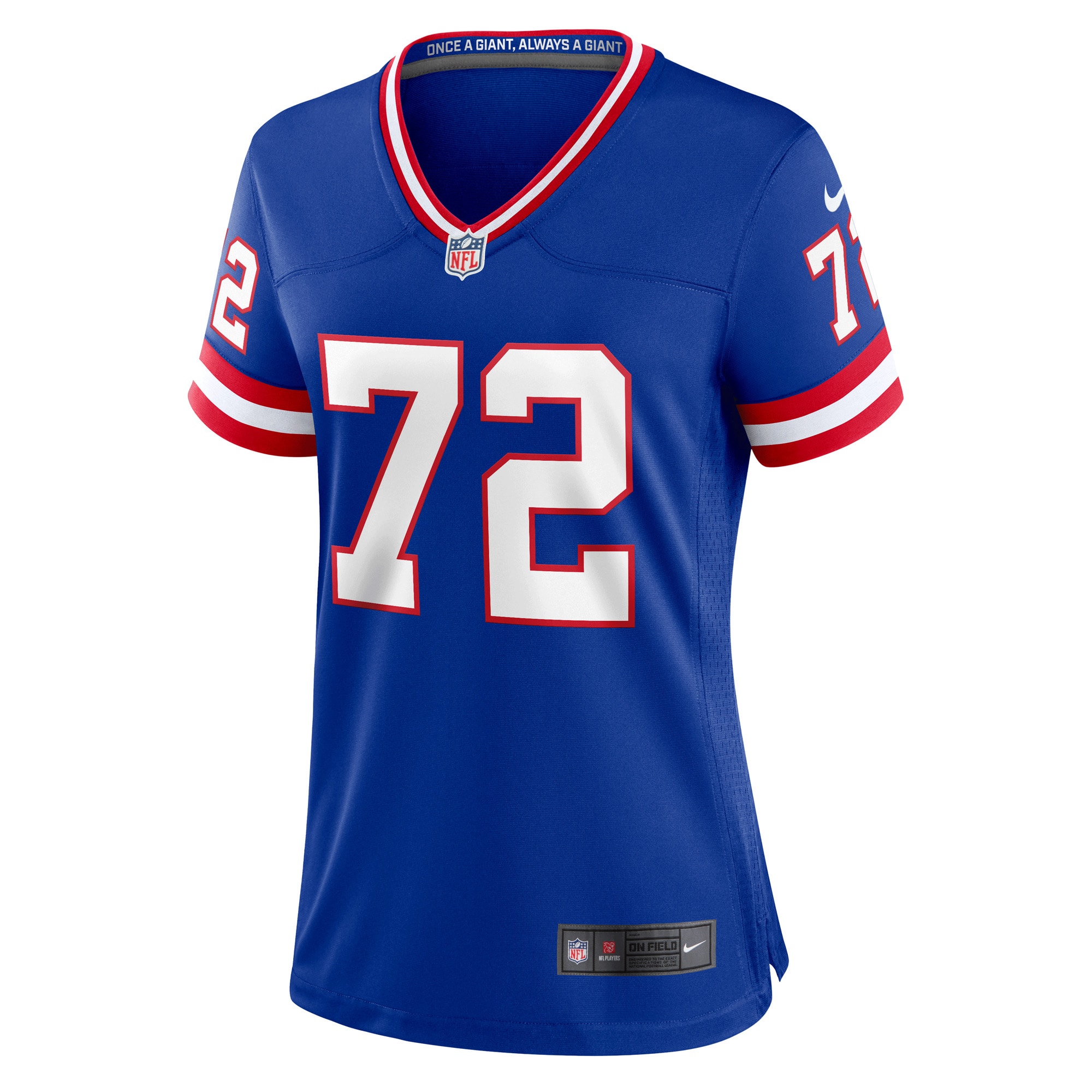 Women's New York Giants Osi Umenyiora Royal Classic Retired Player Game Jersey JS2131 nicesnker - Image 2