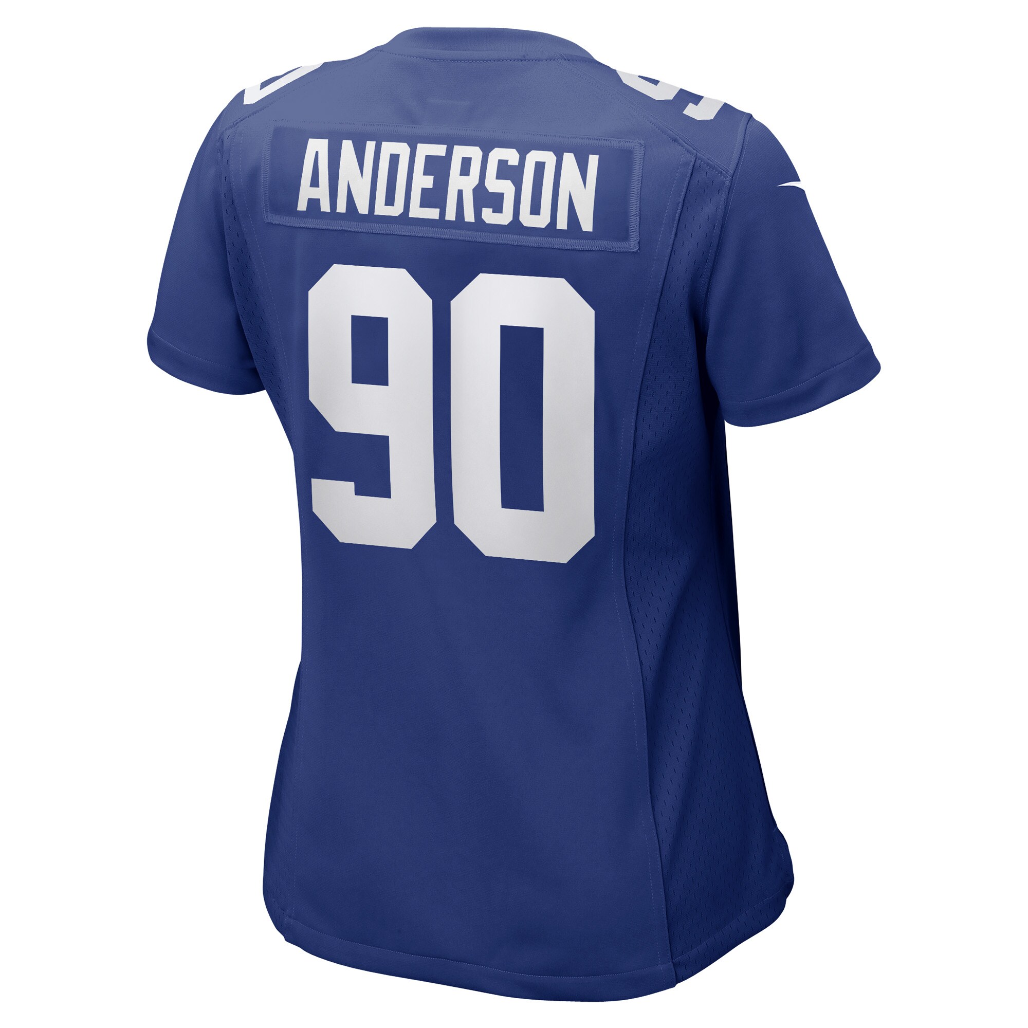 Women's New York Giants Ryder Anderson Royal Game Player Jersey JS3494 nicesnker - Image 3