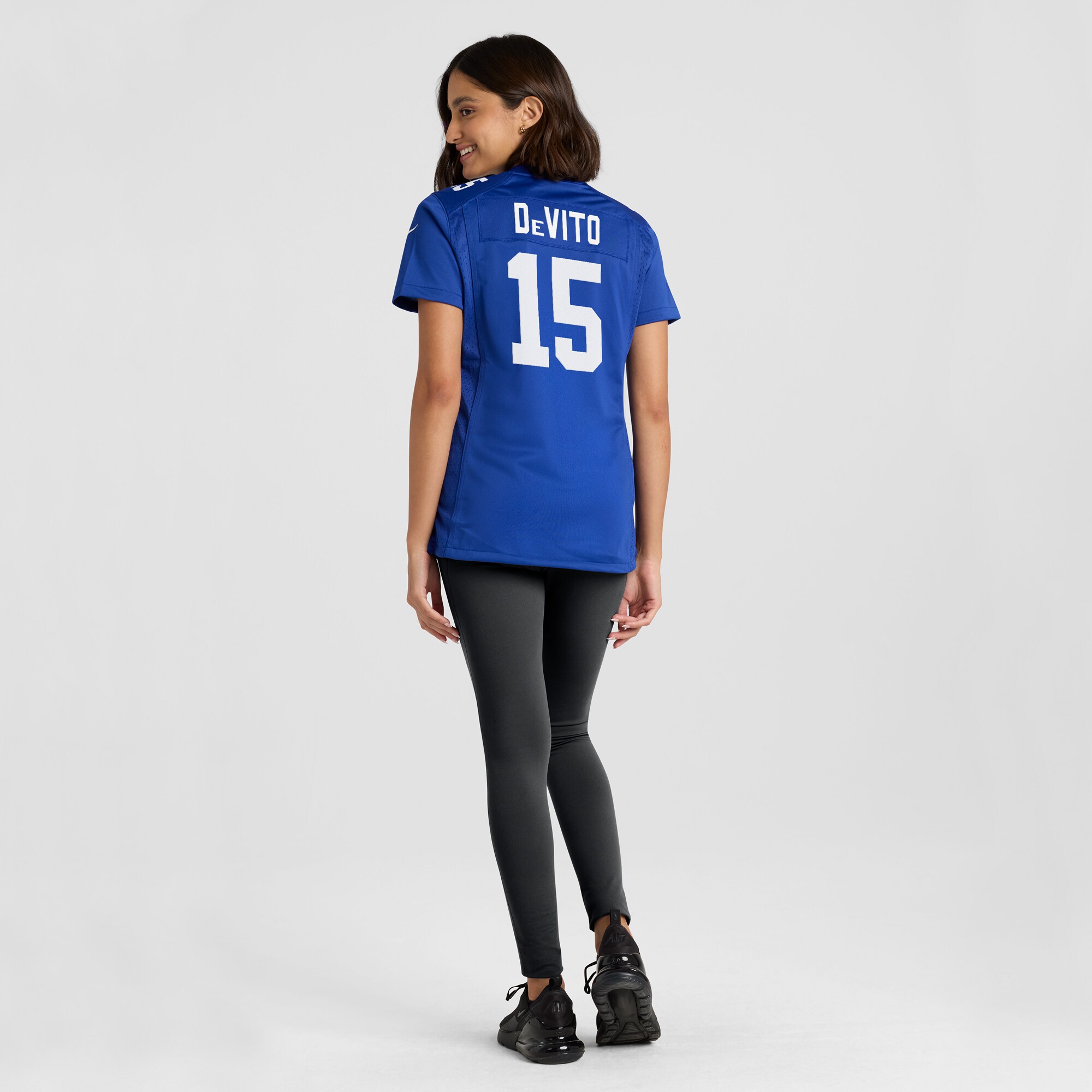 Women's New York Giants Tommy DeVito Royal Player Game Jersey JS5589 nicesnker - Image 5