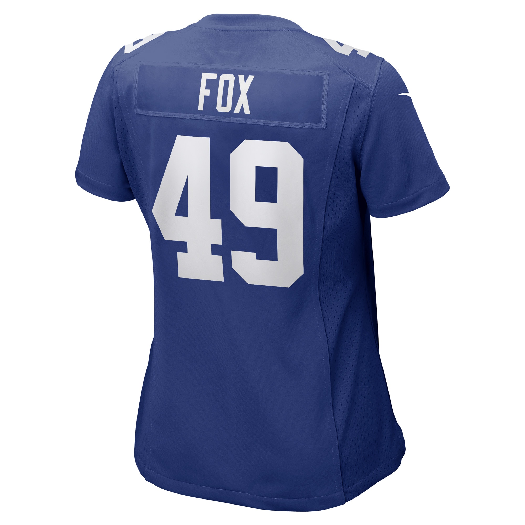 Women's New York Giants Tomon Fox Royal Game Player Jersey JS4288 nicesnker - Image 3
