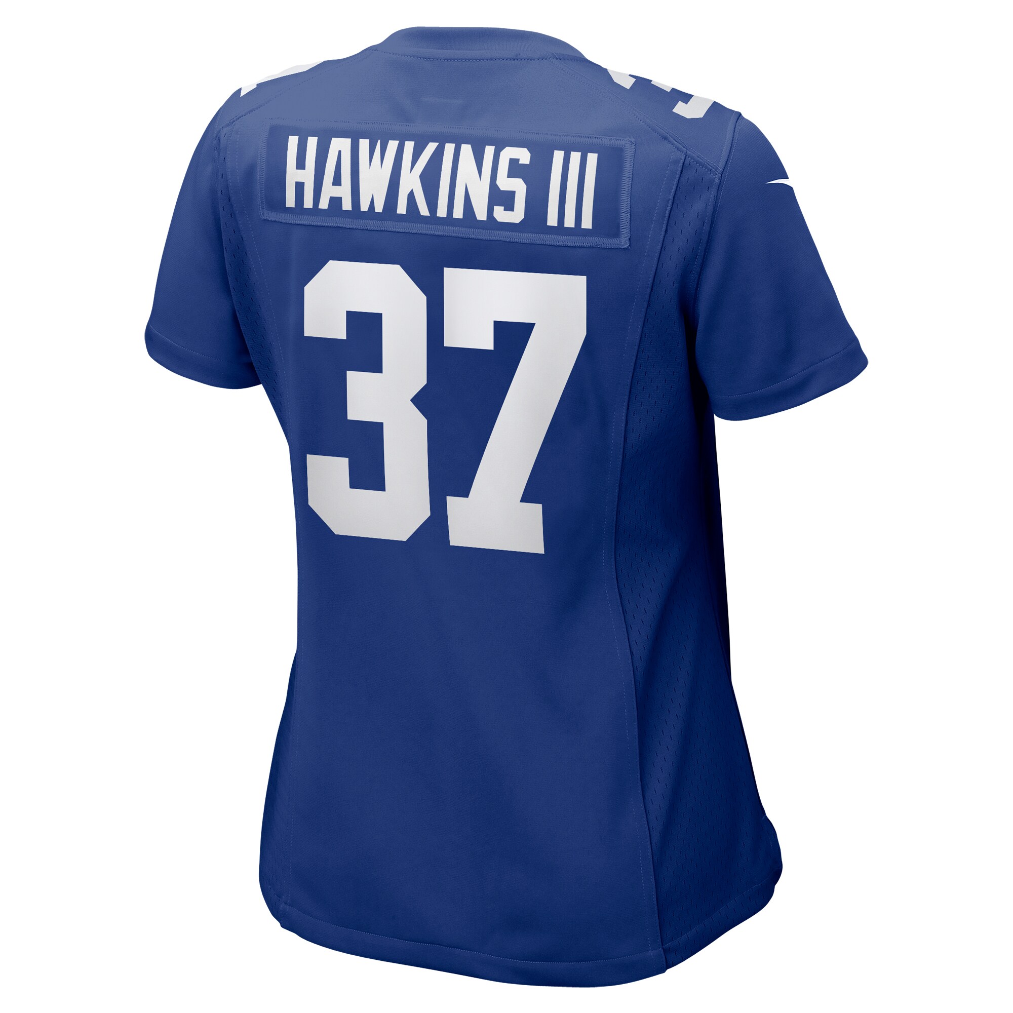 Women's New York Giants Tre Hawkins Royal Game Jersey JS7423 nicesnker - Image 3
