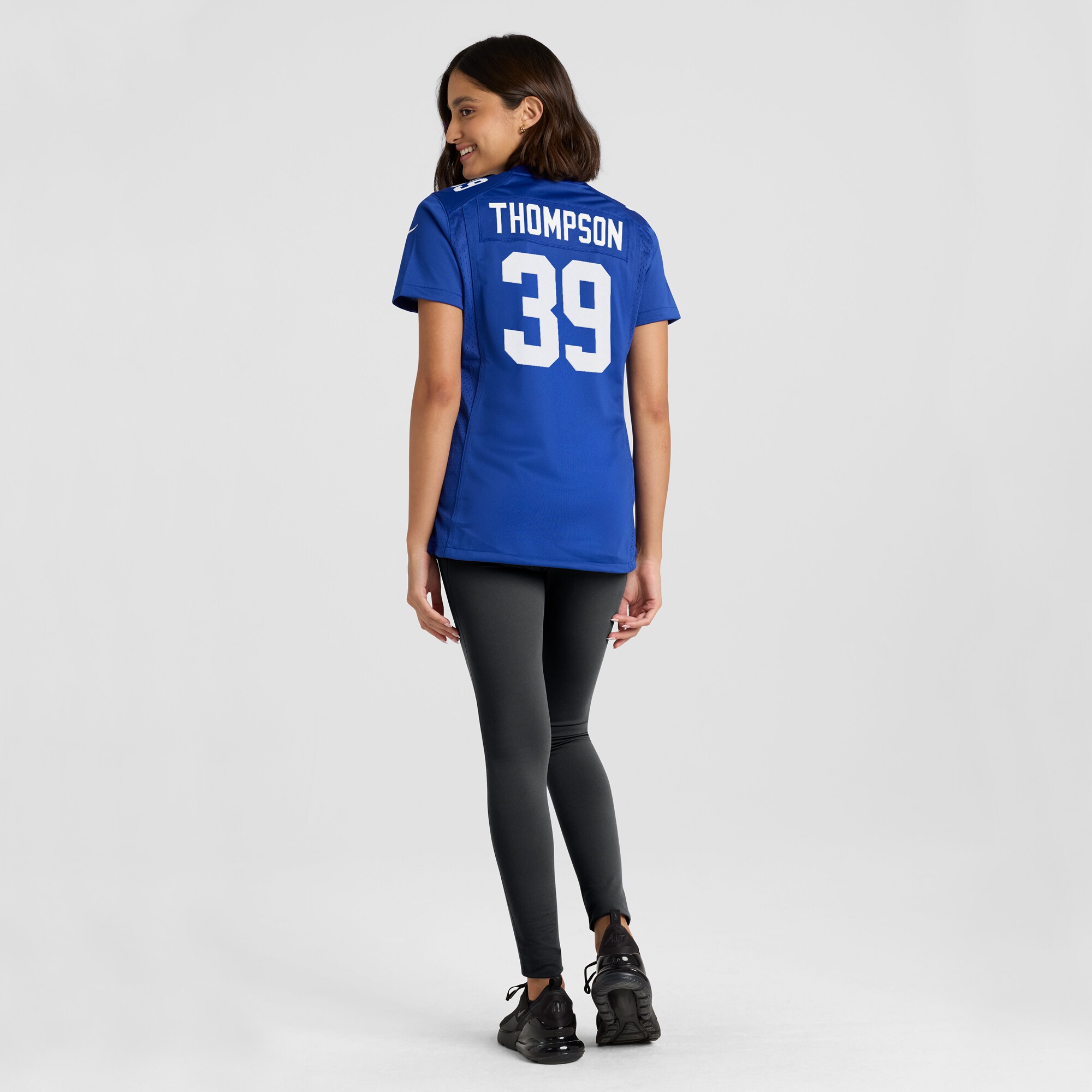 Women's New York Giants Trenton Thompson Royal Game Player Jersey JS7774 nicesnker - Image 5