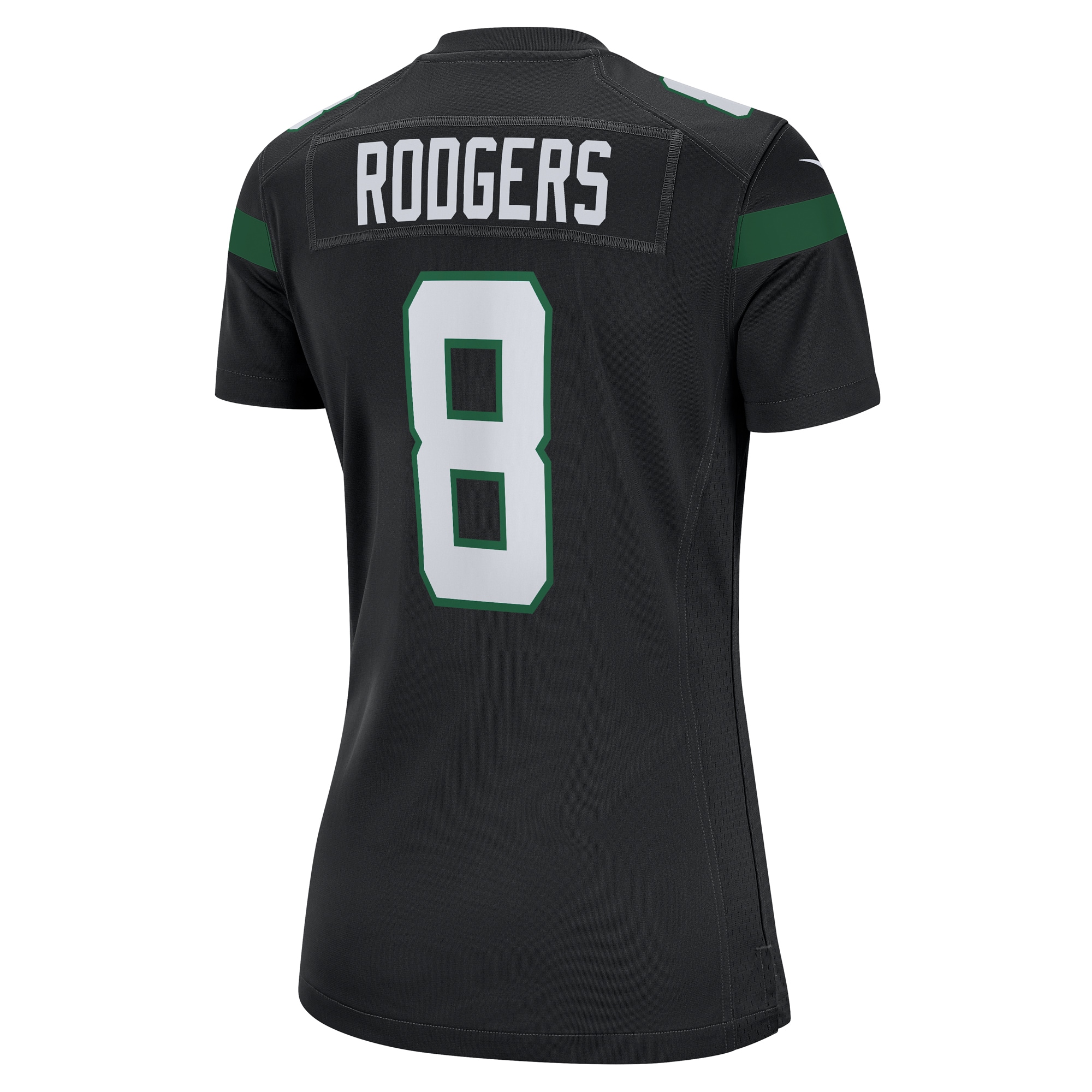 Women's New York Jets Aaron Rodgers Black Player Jersey JS8586 nicesnker - Image 3