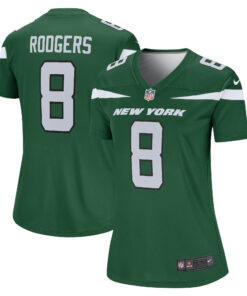 Women's New York Jets Aaron Rodgers Gotham Green Team Legend Player Performance Top JS8964 nicesnker