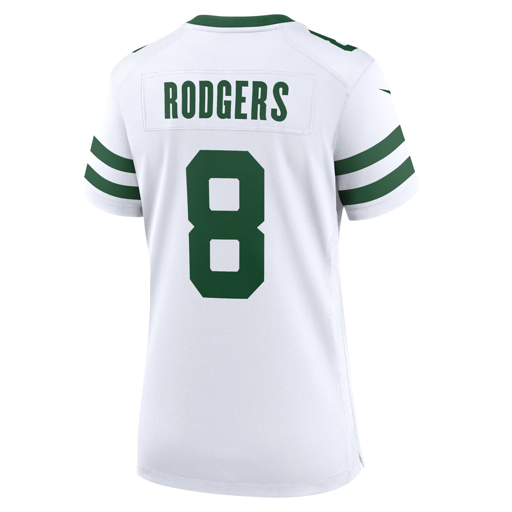 Women's New York Jets Aaron Rodgers Legacy White Game Jersey JS8161 nicesnker - Image 3