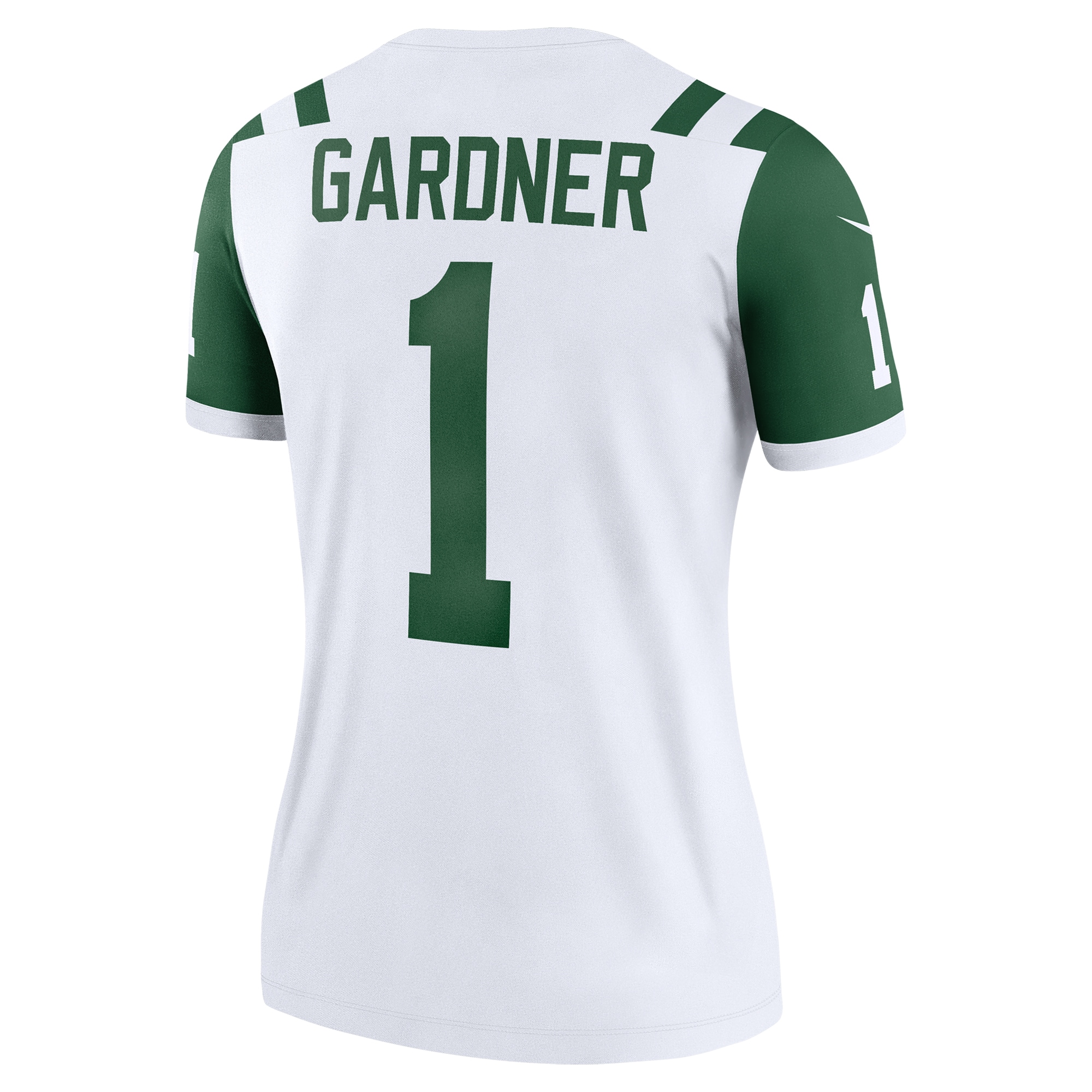 Women's New York Jets Ahmad Sauce Gardner Classic Alternate White Alternate Legend Player Performance Top JS3015 nicesnker - Image 3