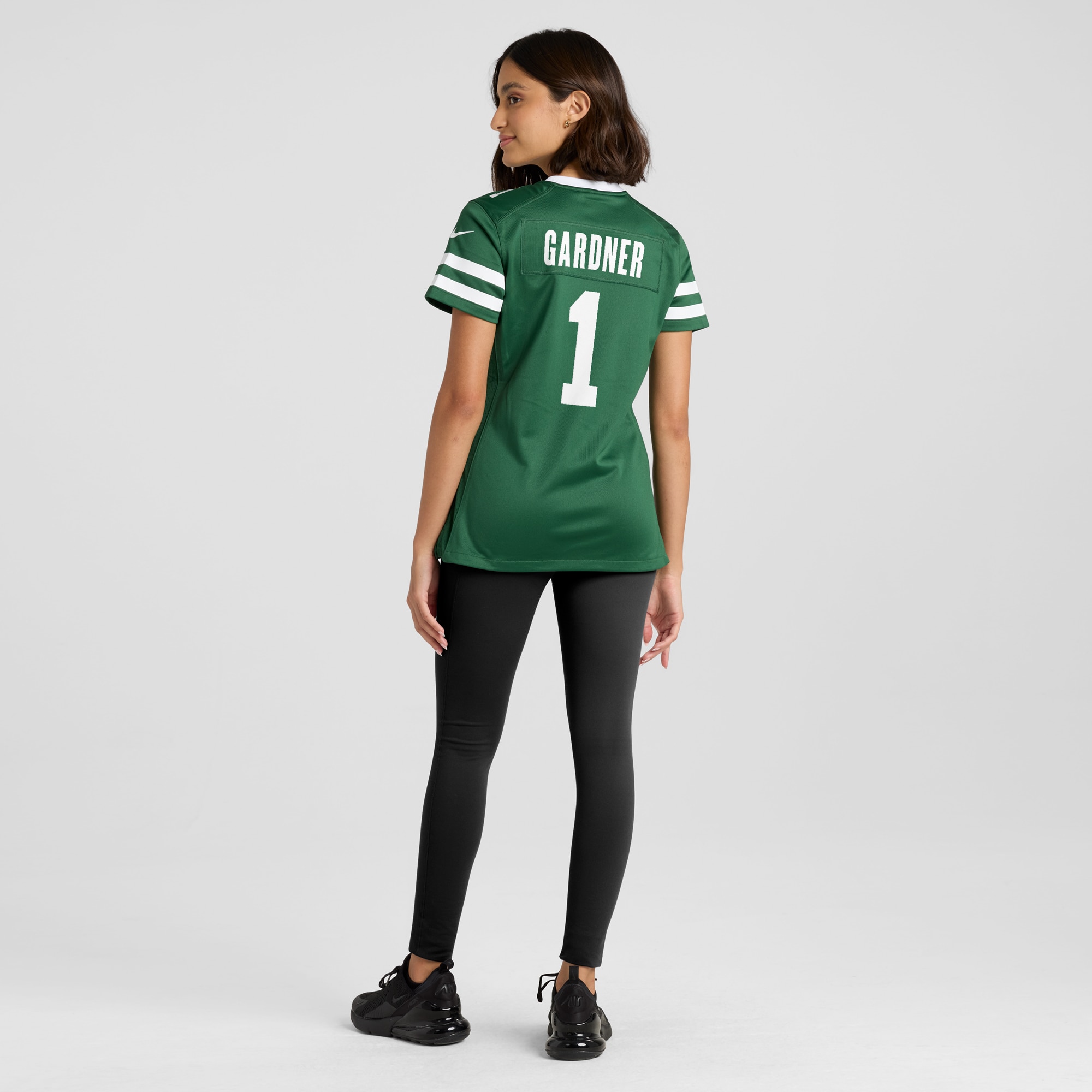Women's New York Jets Ahmad Sauce Gardner Legacy Green Game Jersey JS1846 nicesnker - Image 5