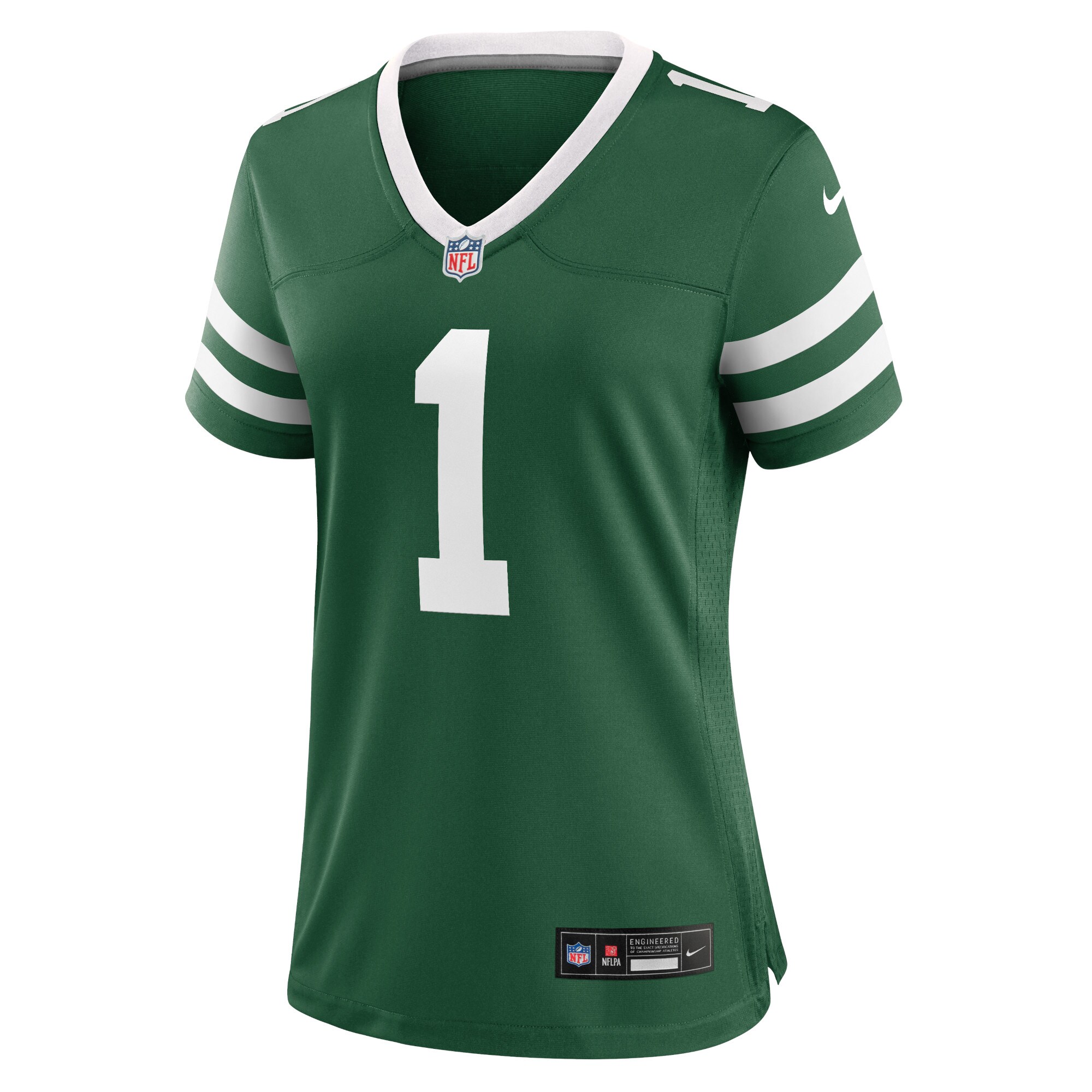 Women's New York Jets Ahmad Sauce Gardner Legacy Green Game Jersey JS1846 nicesnker - Image 2