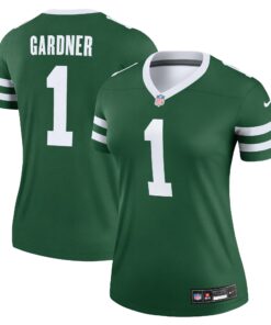 Women's New York Jets Ahmad Sauce Gardner Legacy Green Legend Player Performance Top JS1735 nicesnker