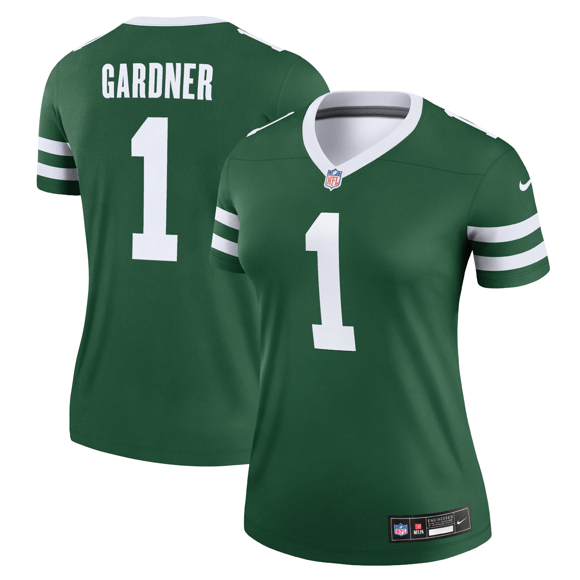 Women's New York Jets Ahmad Sauce Gardner Legacy Green Legend Player Performance Top JS1735 nicesnker
