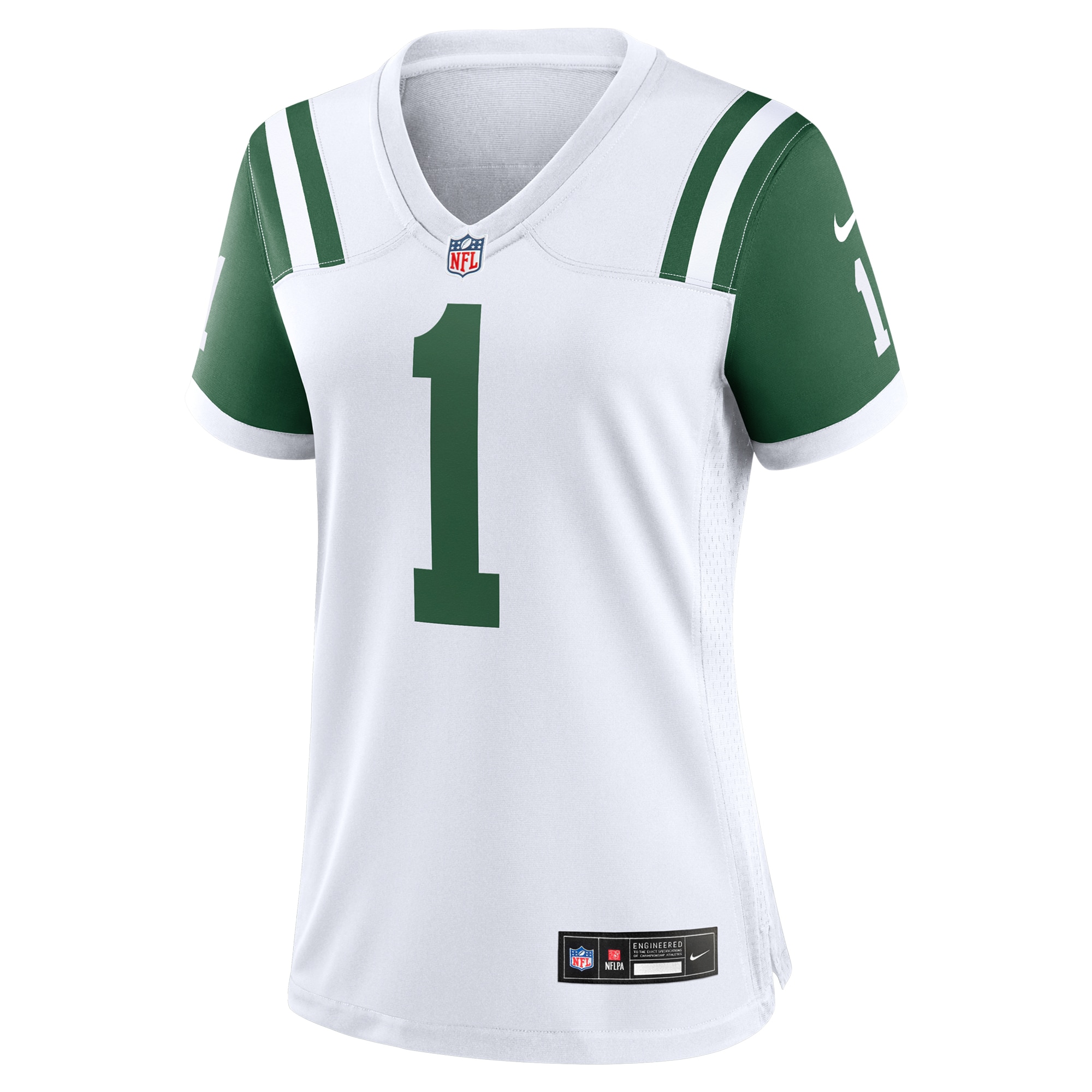 Women's New York Jets Ahmad Sauce Gardner White Classic Alternate Game Jersey JS4484 nicesnker - Image 2