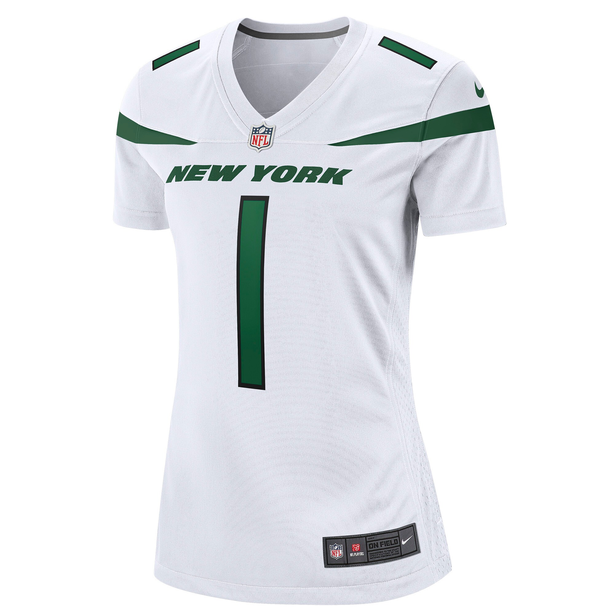 Women's New York Jets Ahmad Sauce Gardner White Player Jersey JS5172 nicesnker - Image 2
