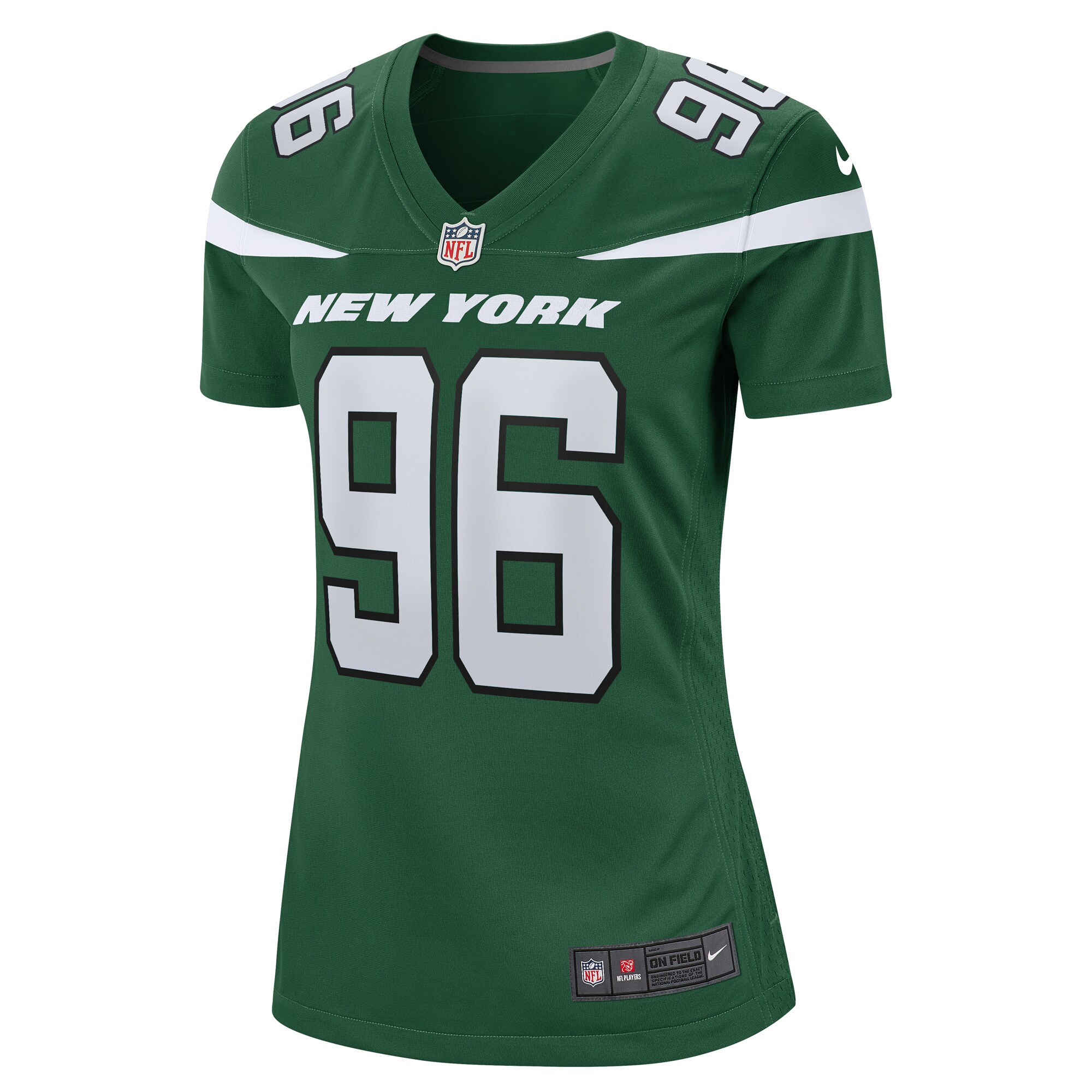 Women's New York Jets Al Woods Gotham Green Game Jersey JS8571 nicesnker - Image 2