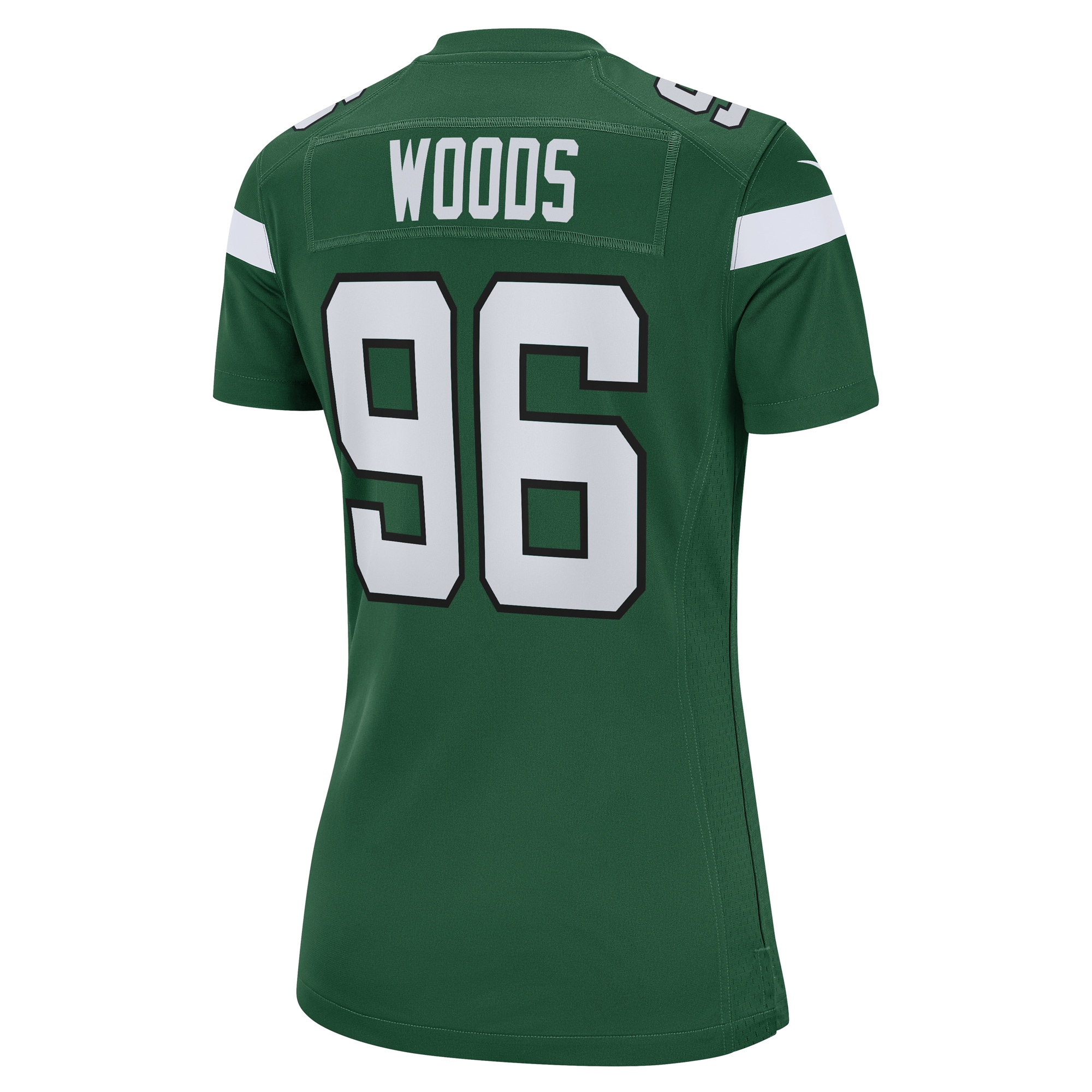 Women's New York Jets Al Woods Gotham Green Game Jersey JS8571 nicesnker - Image 3