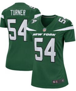 Women's New York Jets Billy Turner Gotham Green Game Jersey JS5079 nicesnker