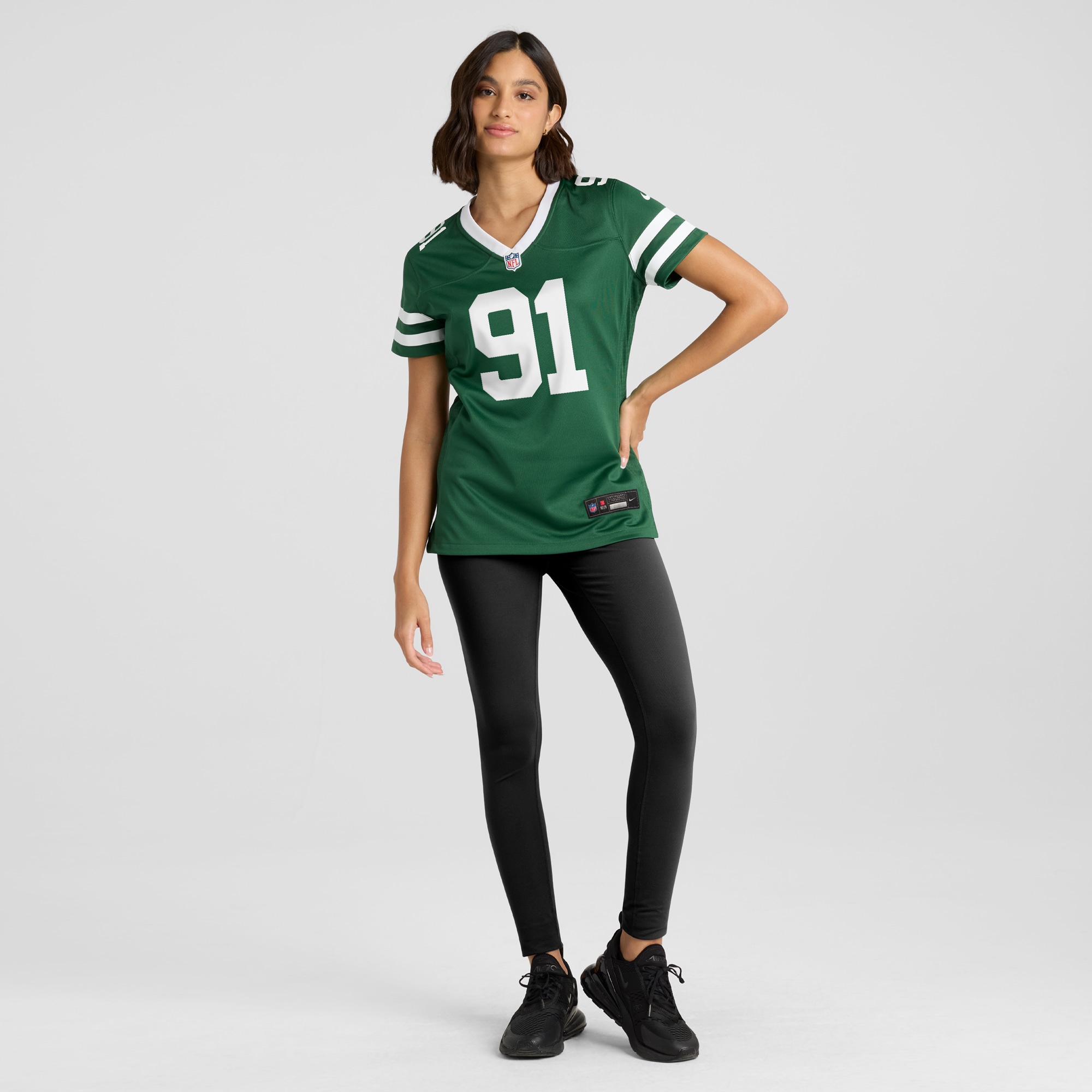 Women's New York Jets Braiden McGregor Legacy Green Team Game Jersey JS6630 nicesnker - Image 4