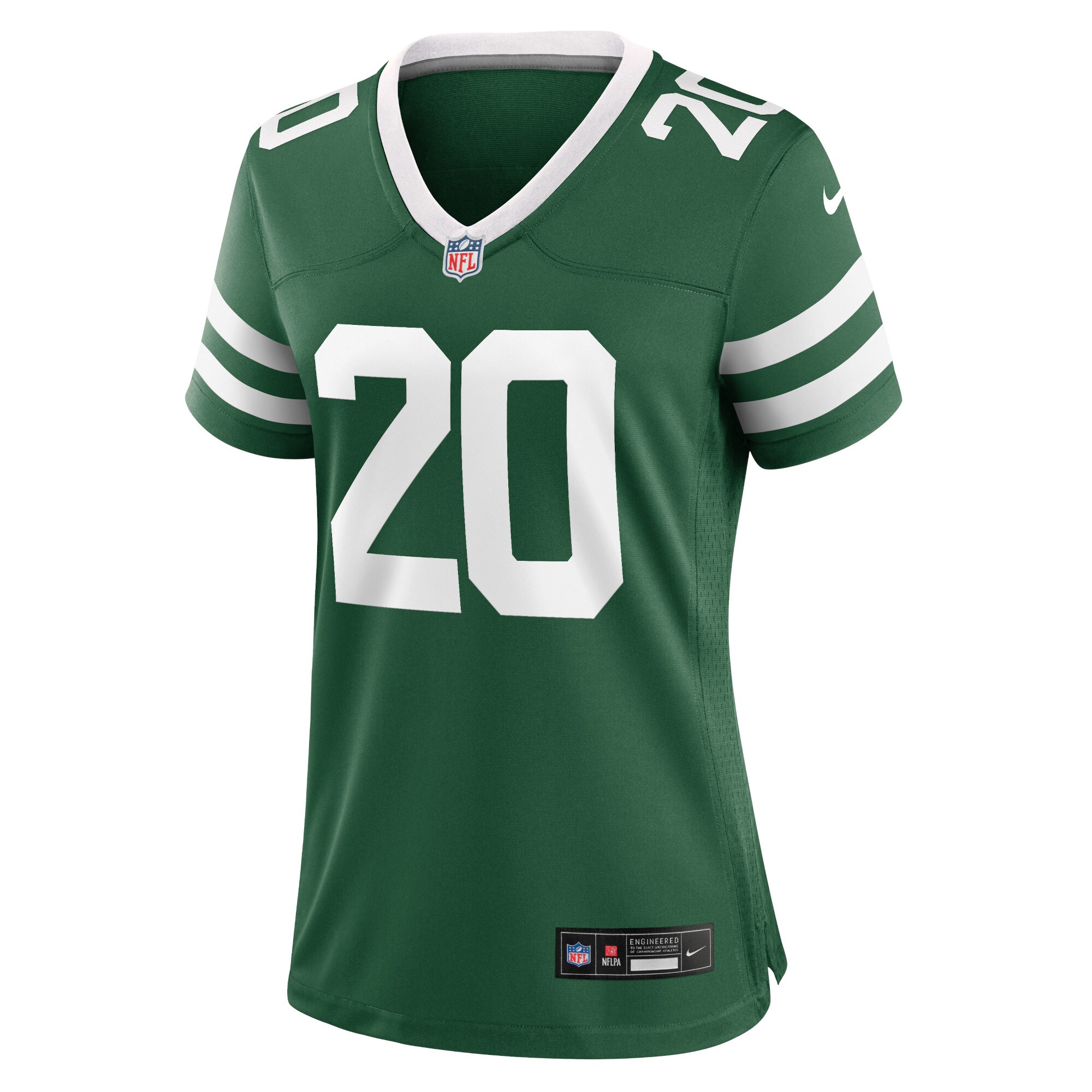 Women's New York Jets Breece Hall Legacy Green Game Jersey JS3776 nicesnker - Image 2