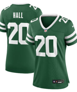 Women's New York Jets Breece Hall Legacy Green Game Jersey JS3776 nicesnker