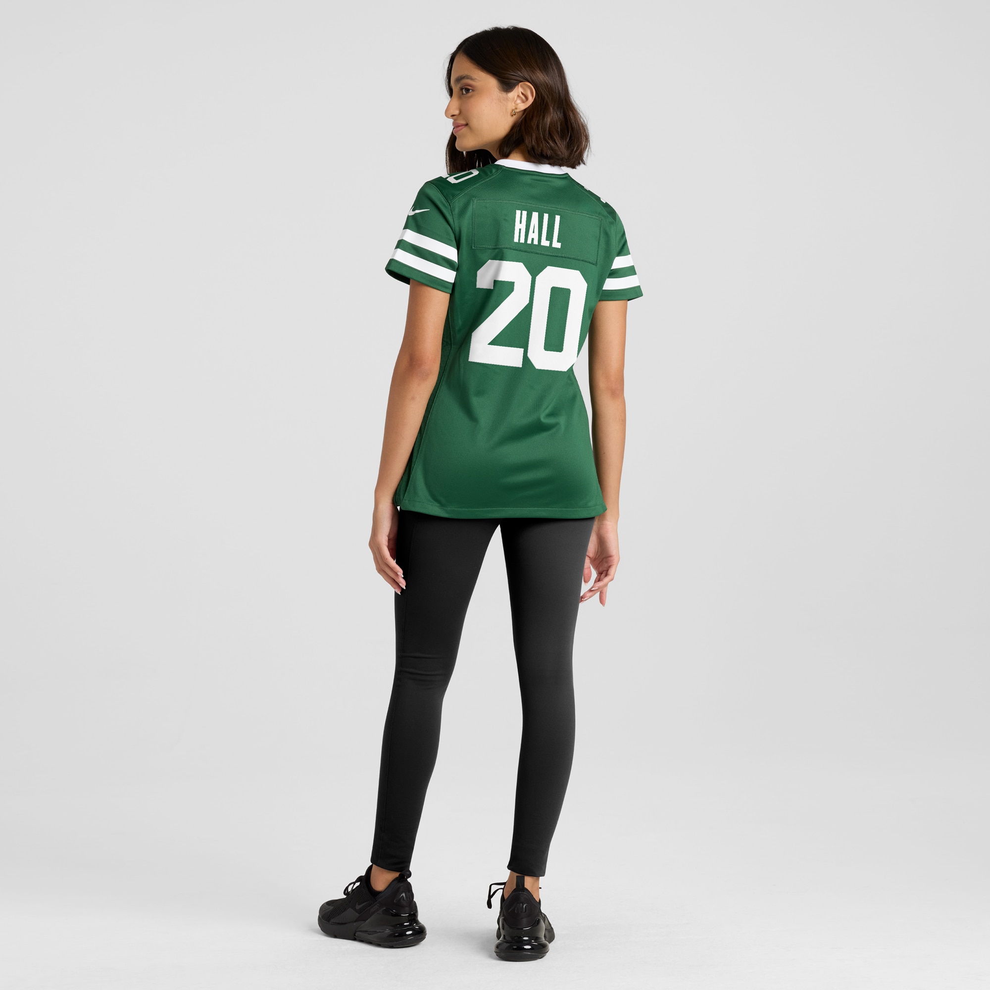 Women's New York Jets Breece Hall Legacy Green Game Jersey JS3776 nicesnker - Image 5