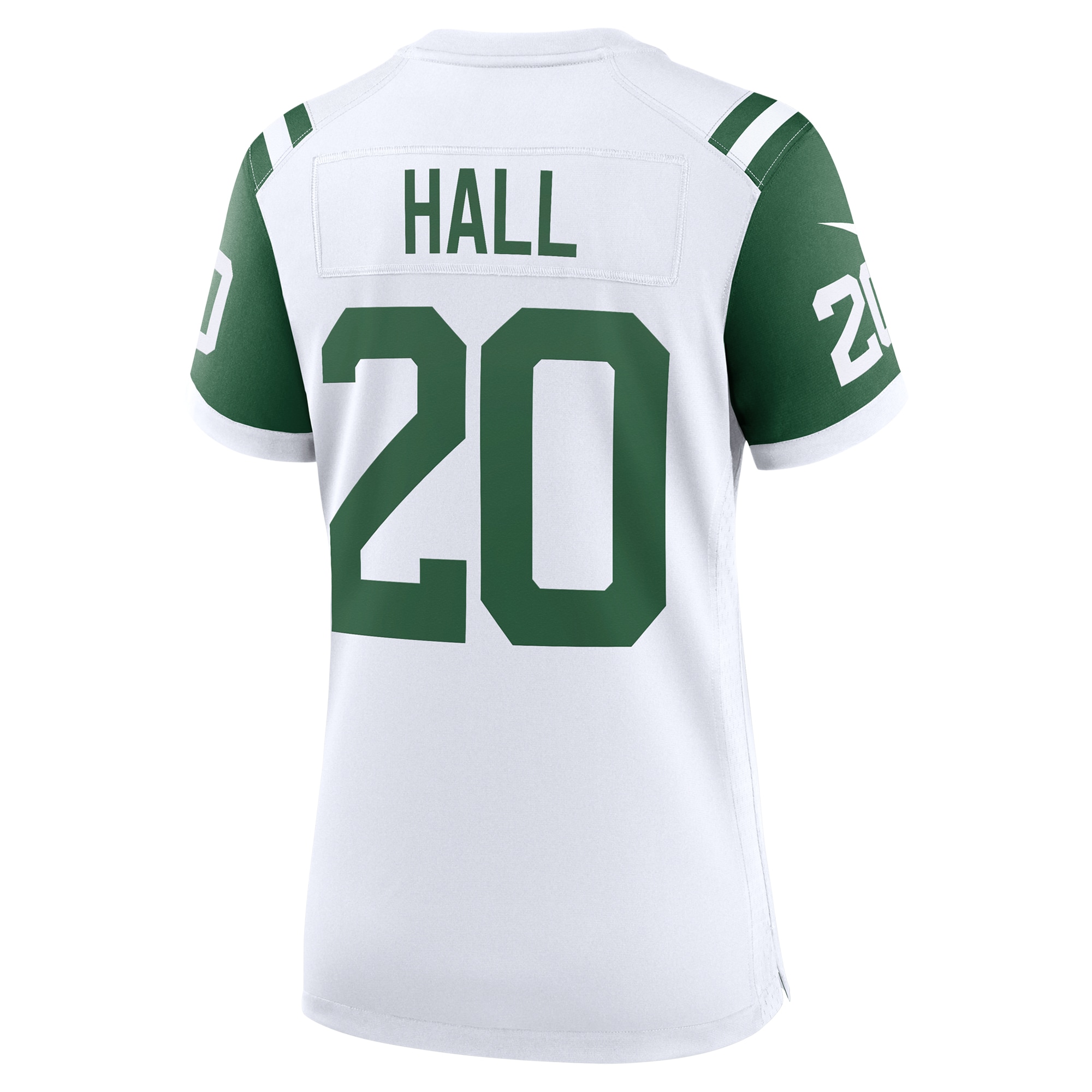Women's New York Jets Breece Hall White Classic Alternate Game Jersey JS4466 nicesnker - Image 3