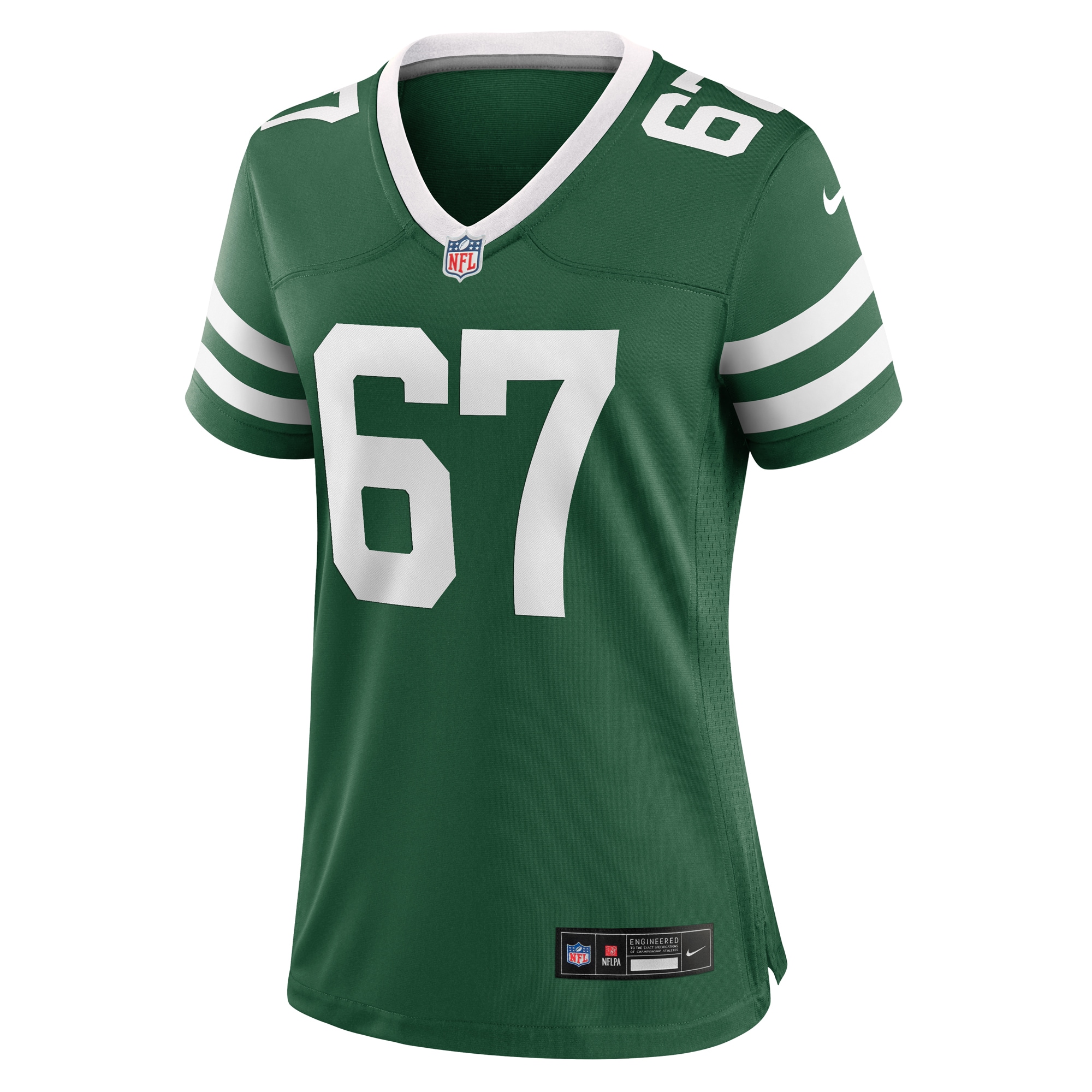 Women's New York Jets Carter Warren Legacy Green Team Game Jersey JS2591 nicesnker - Image 2