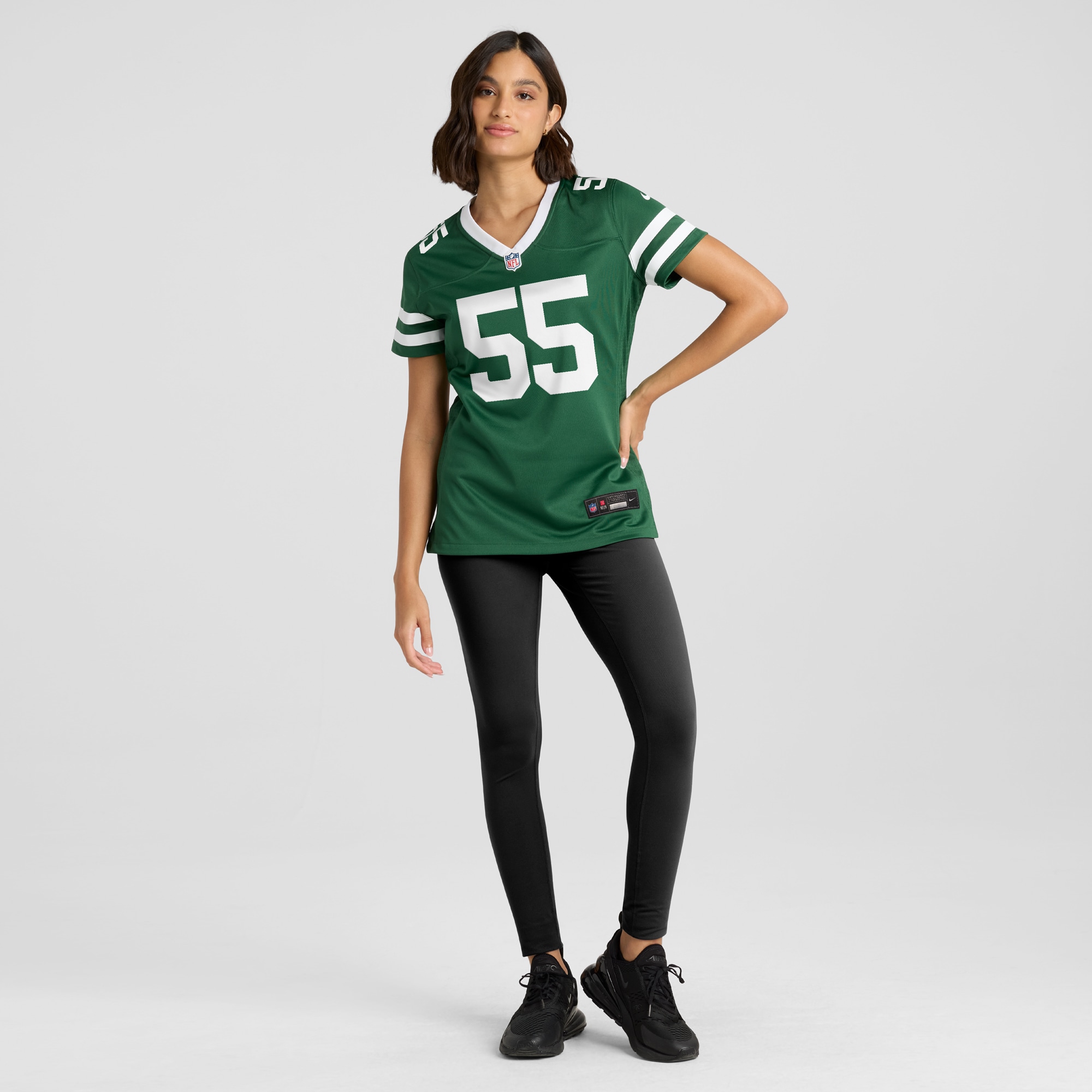Women's New York Jets Chazz Surratt Legacy Green Team Game Jersey JS3176 nicesnker - Image 4