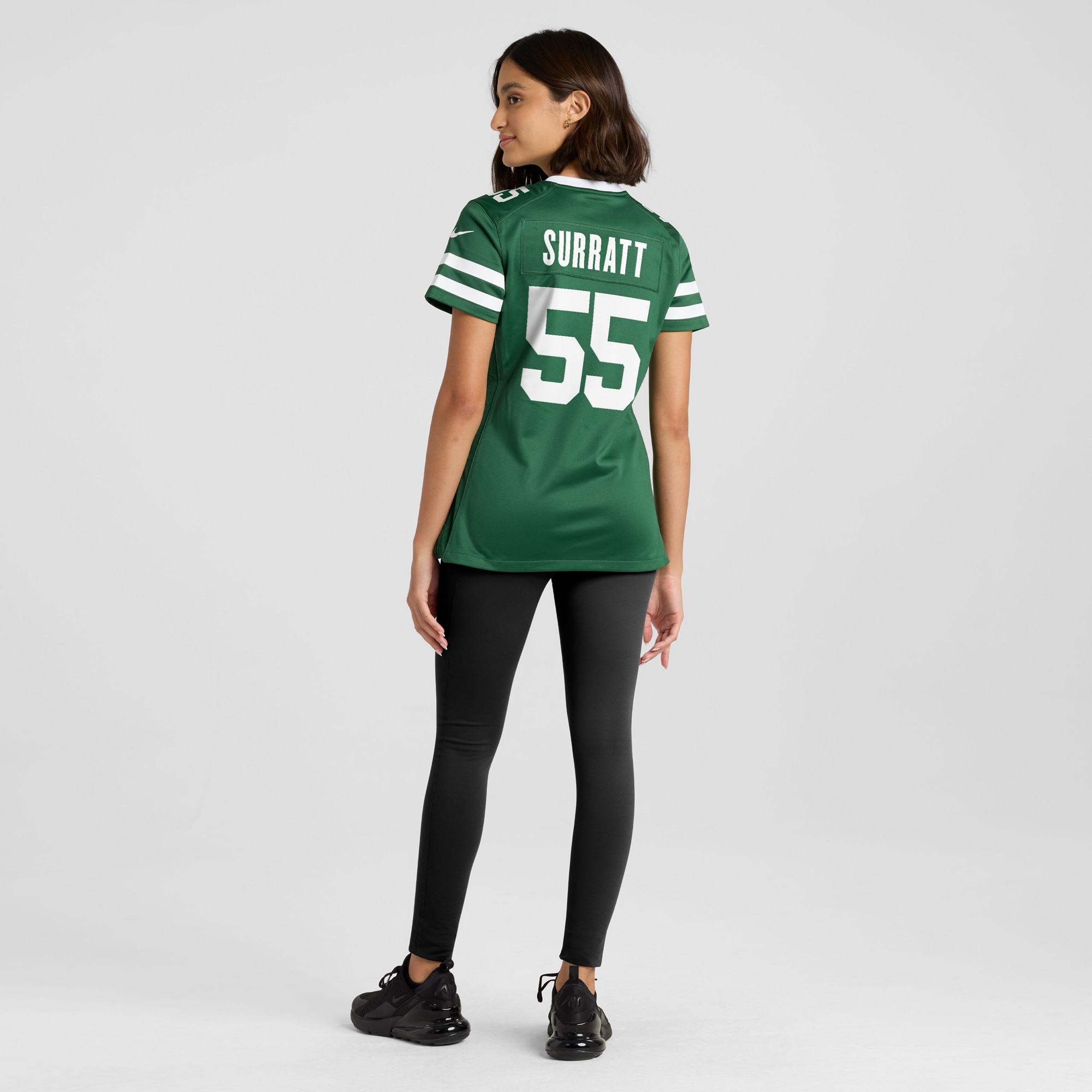 Women's New York Jets Chazz Surratt Legacy Green Team Game Jersey JS3176 nicesnker - Image 5
