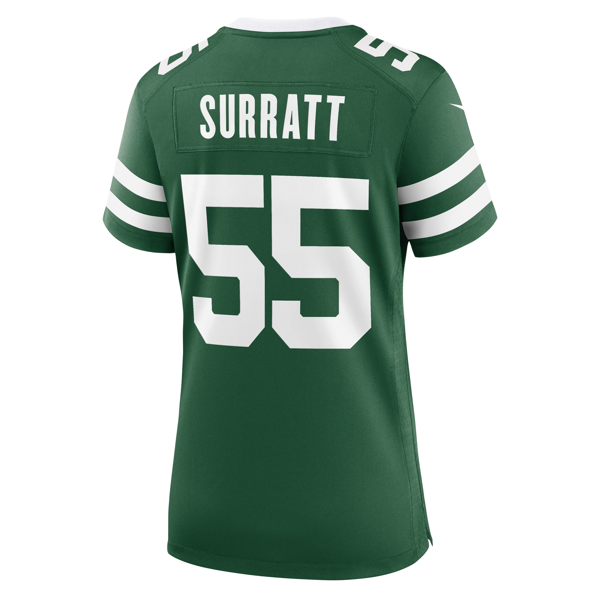Women's New York Jets Chazz Surratt Legacy Green Team Game Jersey JS3176 nicesnker - Image 3