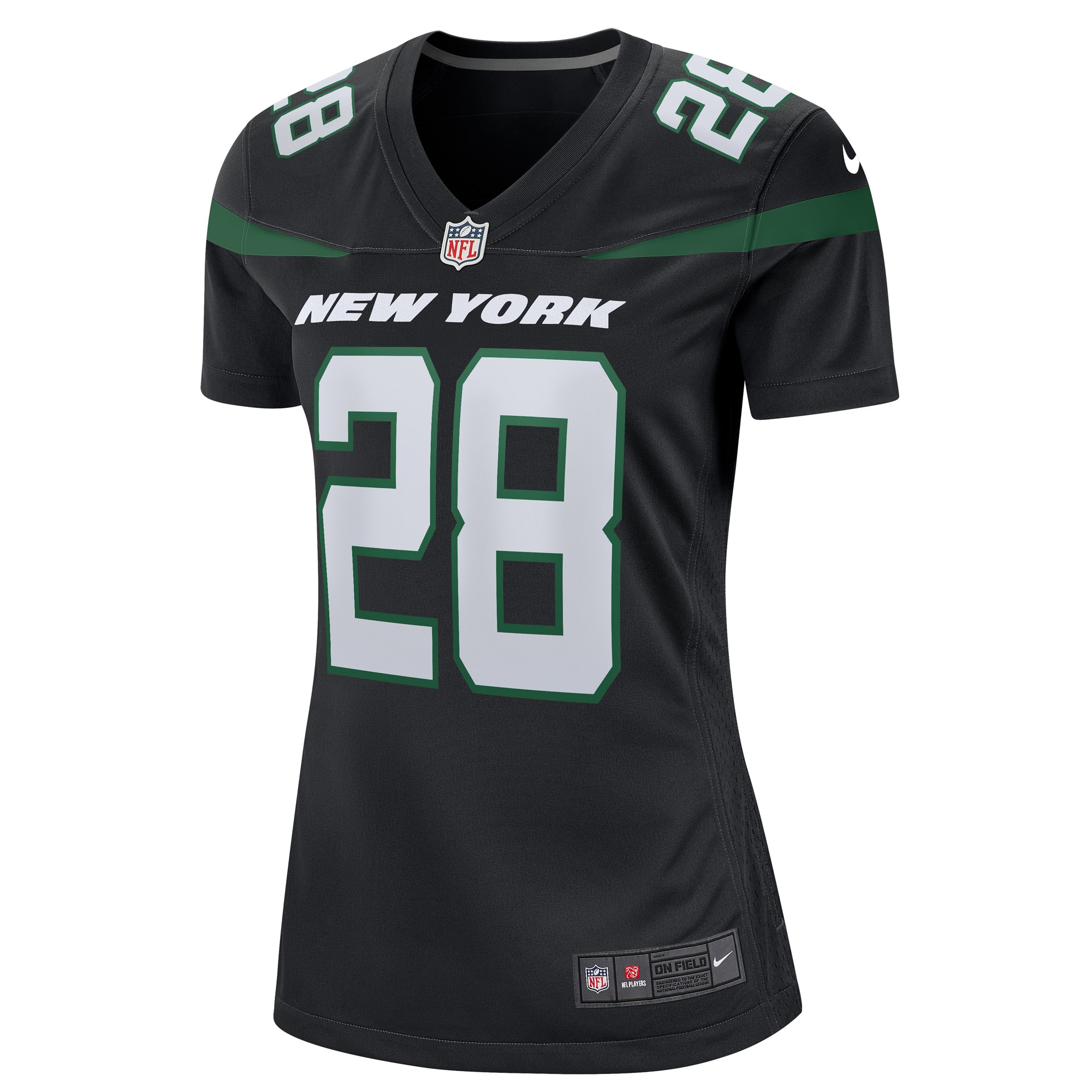 Women's New York Jets Curtis Martin Black Retired Player Jersey JS6558 nicesnker - Image 2