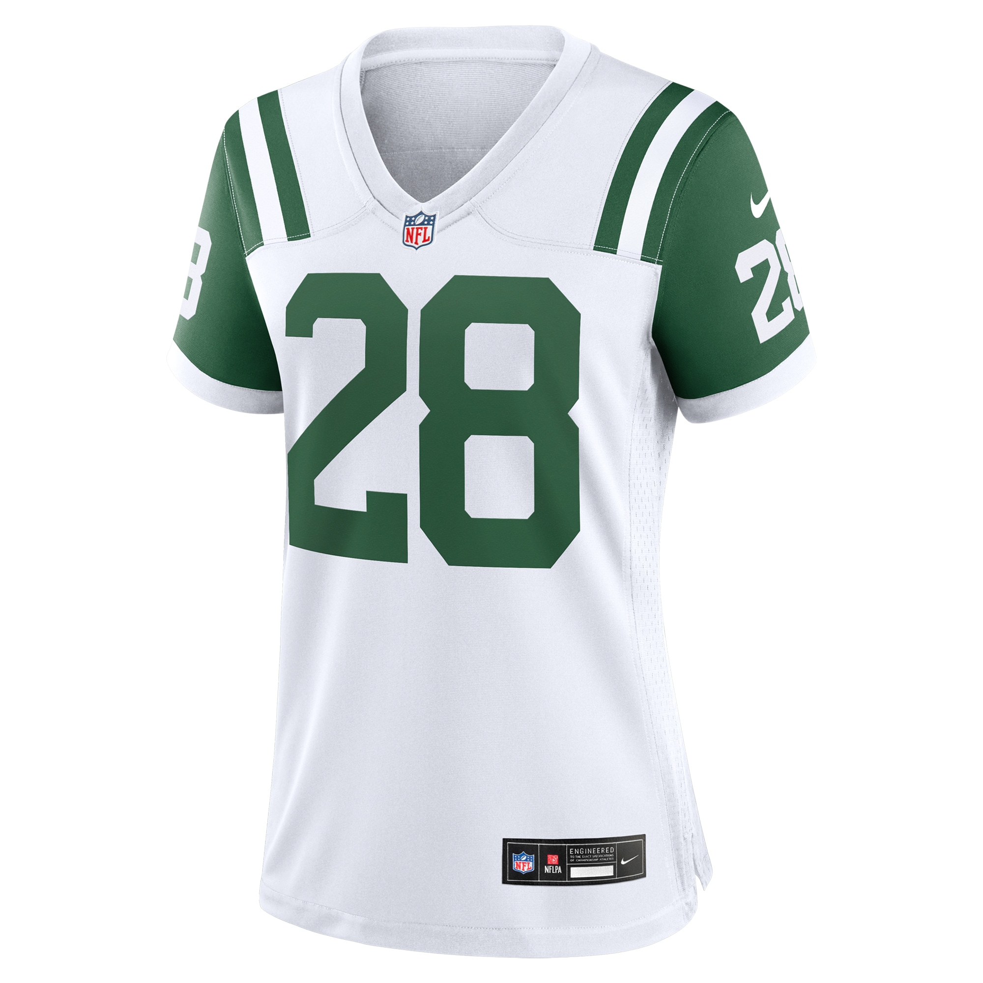 Women's New York Jets Curtis Martin White Classic Alternate Retired Player Game Jersey JS2670 nicesnker - Image 2