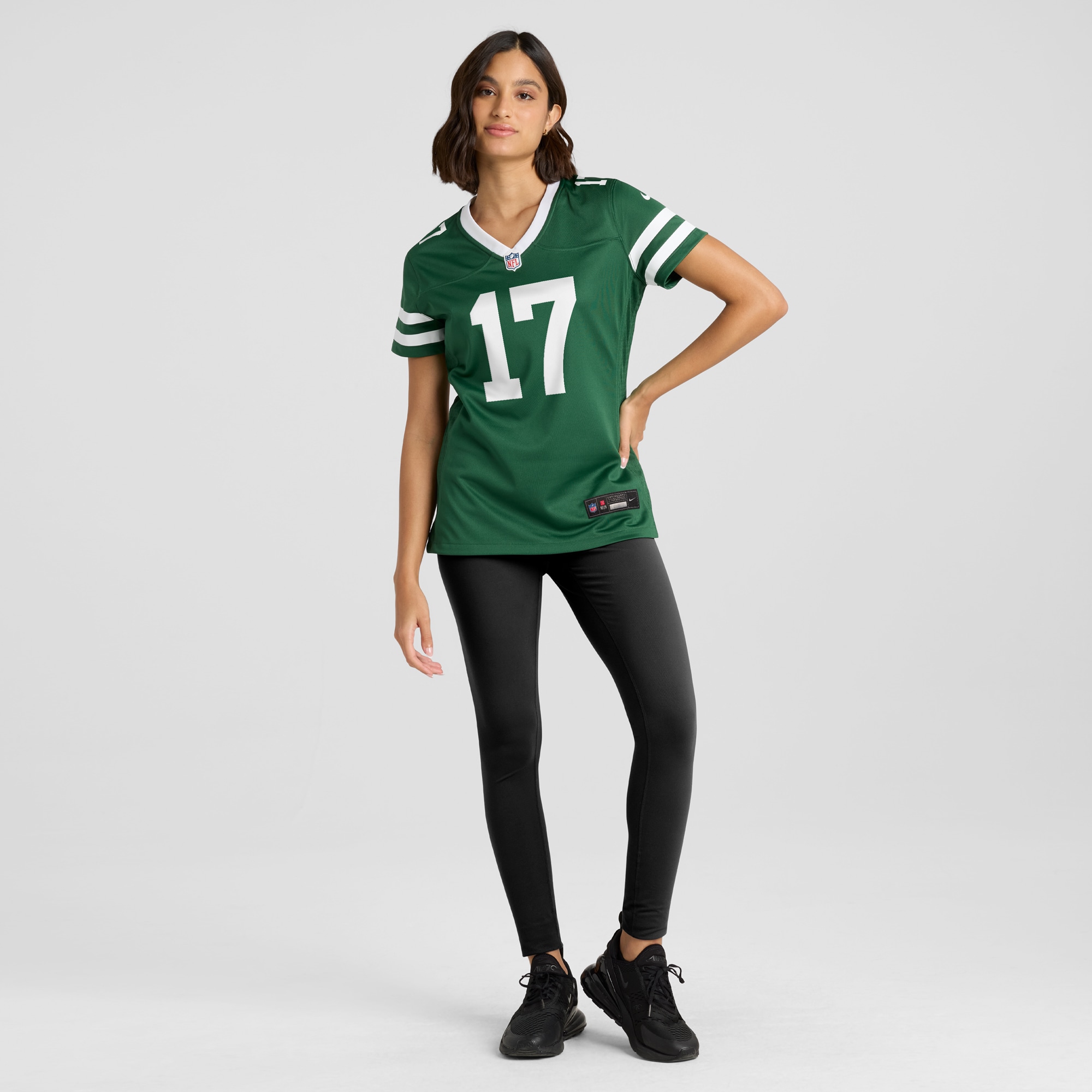 Women's New York Jets Davante Adams Legacy Green Game Jersey JS6186 nicesnker - Image 4