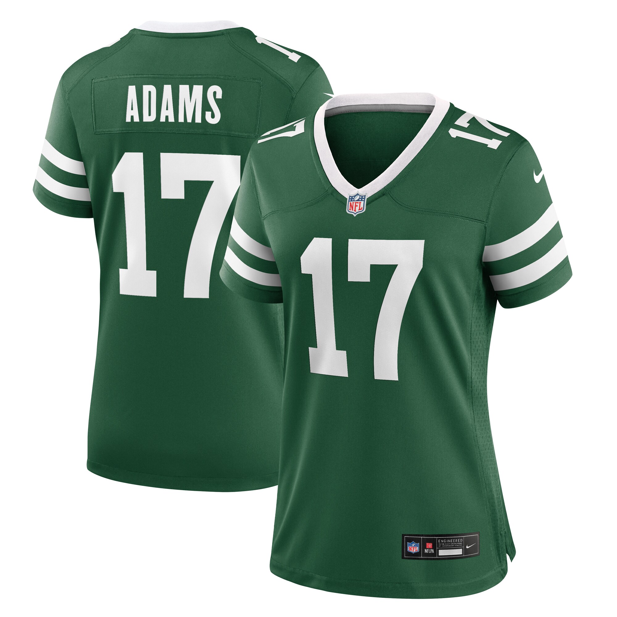 Women's New York Jets Davante Adams Legacy Green Game Jersey JS6186 nicesnker