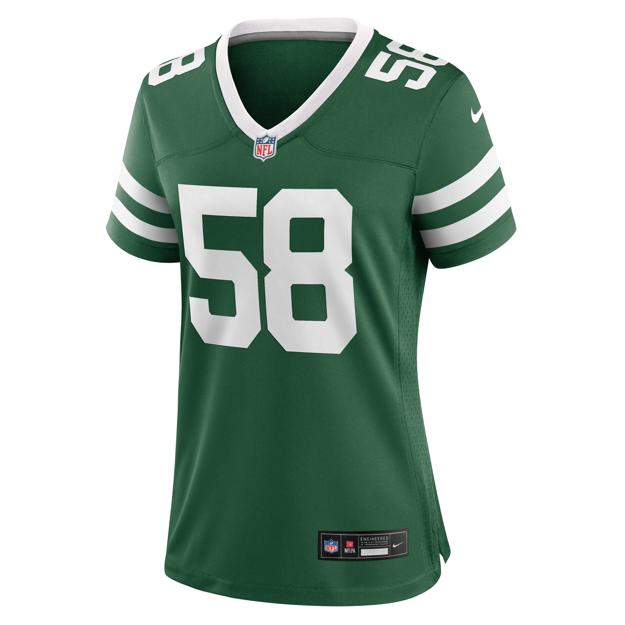 Women's New York Jets Eric Watts Legacy Green Team Game Jersey JS7341 nicesnker - Image 2