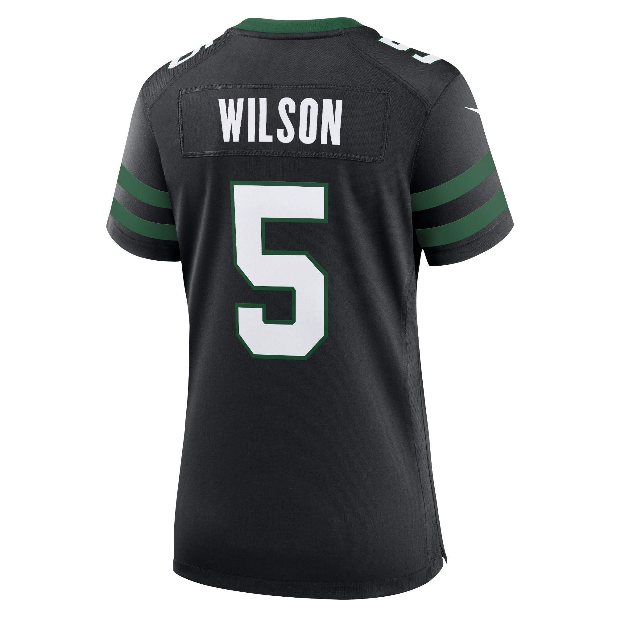 Women's New York Jets Garrett Wilson Legacy Black Alternate Game Jersey JS6651 nicesnker - Image 3