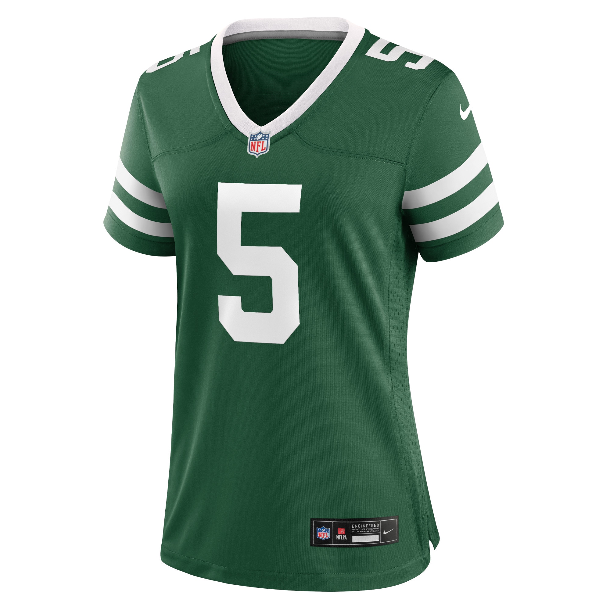 Women's New York Jets Garrett Wilson Legacy Green Game Jersey JS2503 nicesnker - Image 2